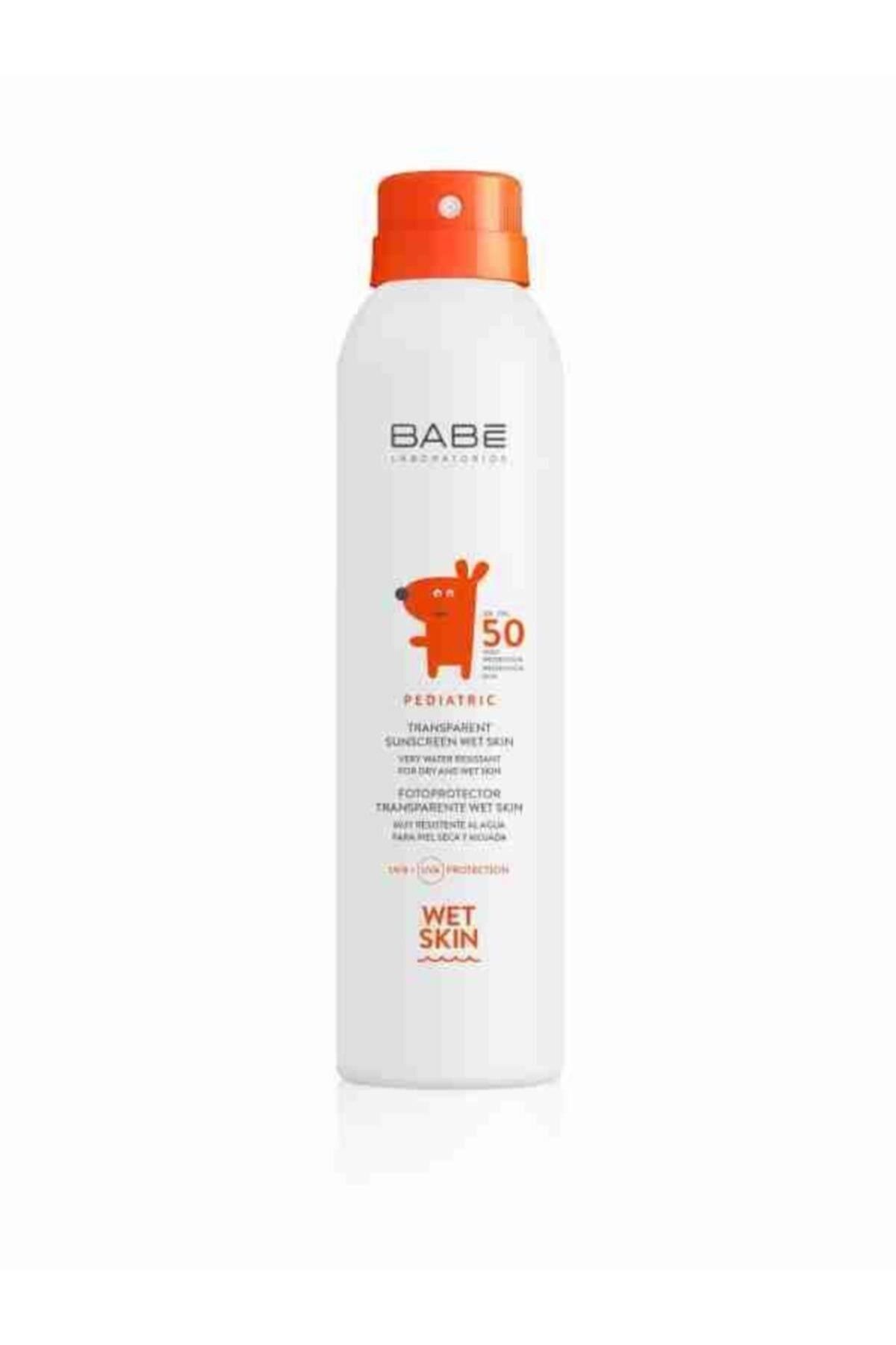 Babe Laboratorios Babe Pediatric Transparent Sunscreen Wet Skin Spf 50 Bebek Ve Çocuk Için Güneş Spreyi 200 ml