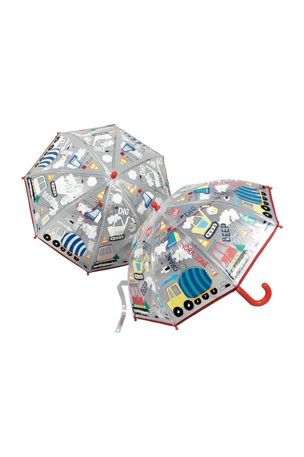 Floss & Rock Renk Değiştiren Şeffaf Çocuk Şemsiyesi