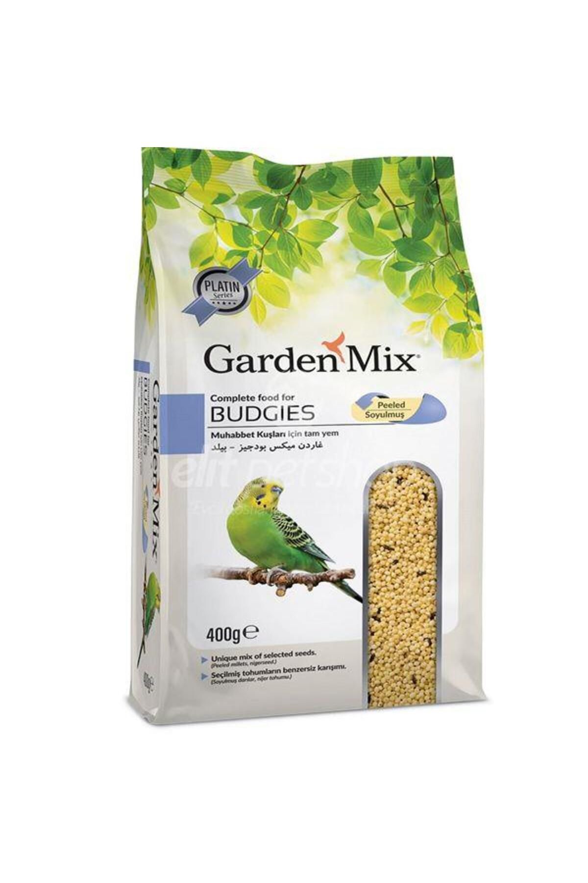 Gardenmix Platin Muhabbet Kuş Yemi Kabuğu Soyulmuş 400 gr