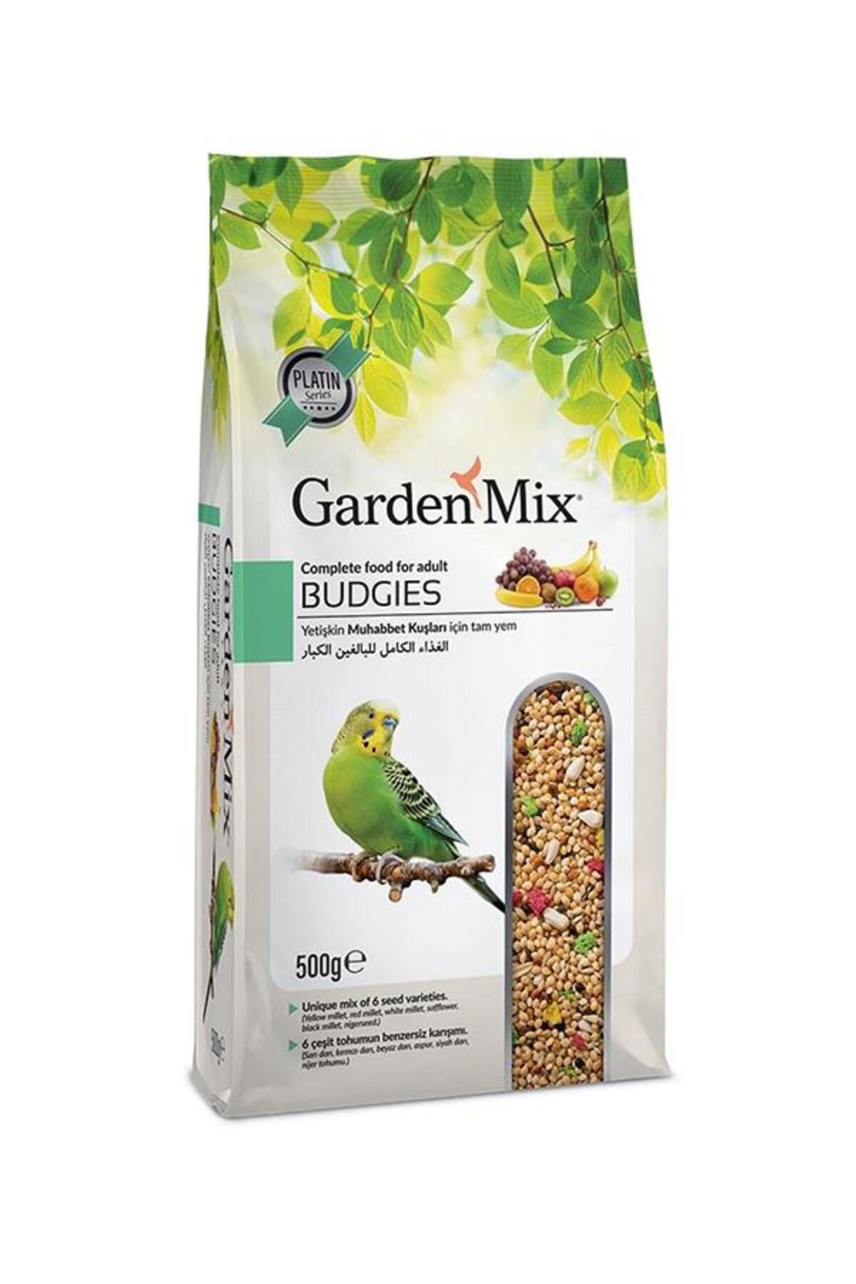 Gardenmix Platin Meyveli Muhabbet Kuş Yemi 500 gr