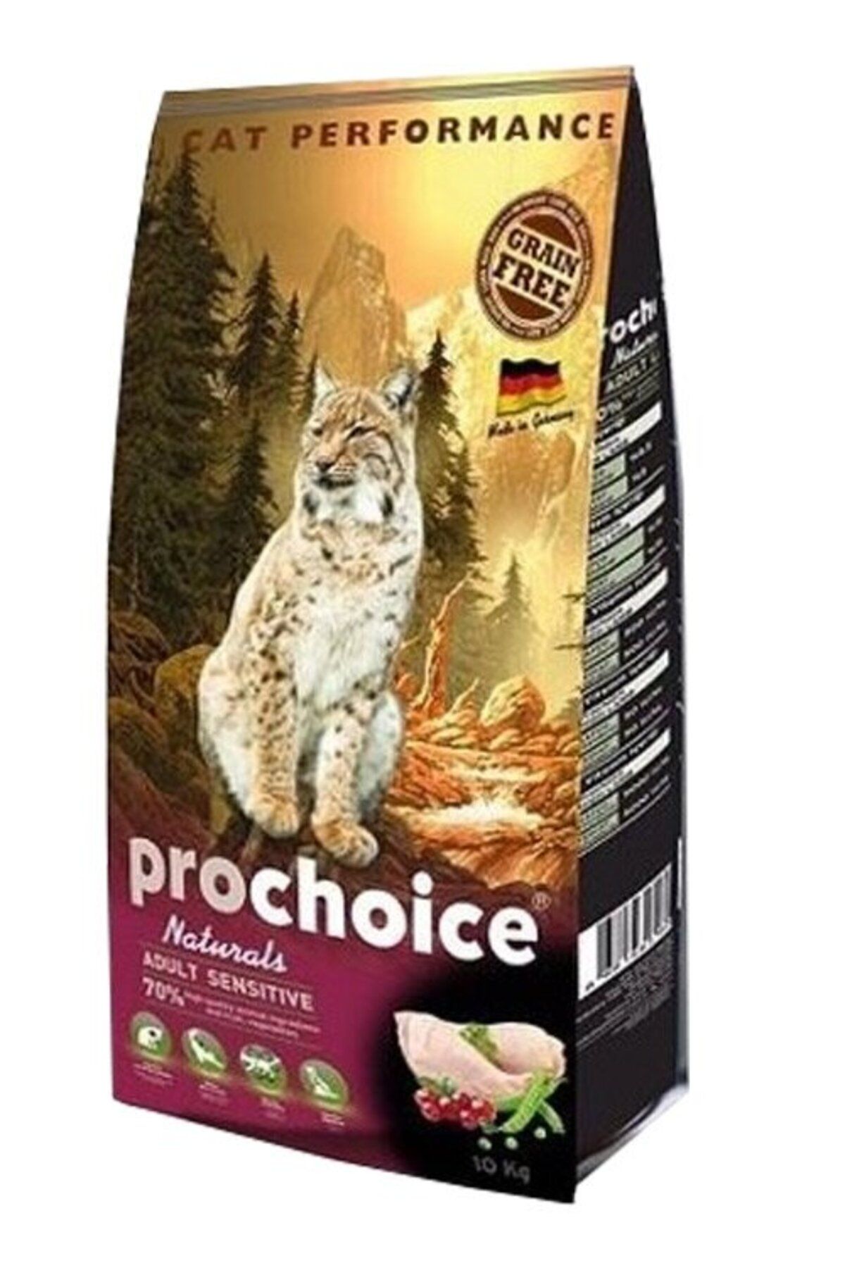 Pro Choice Cat Grain Free Tavuklu Tahılsız Yetişkin Kedi Maması 10 Kg
