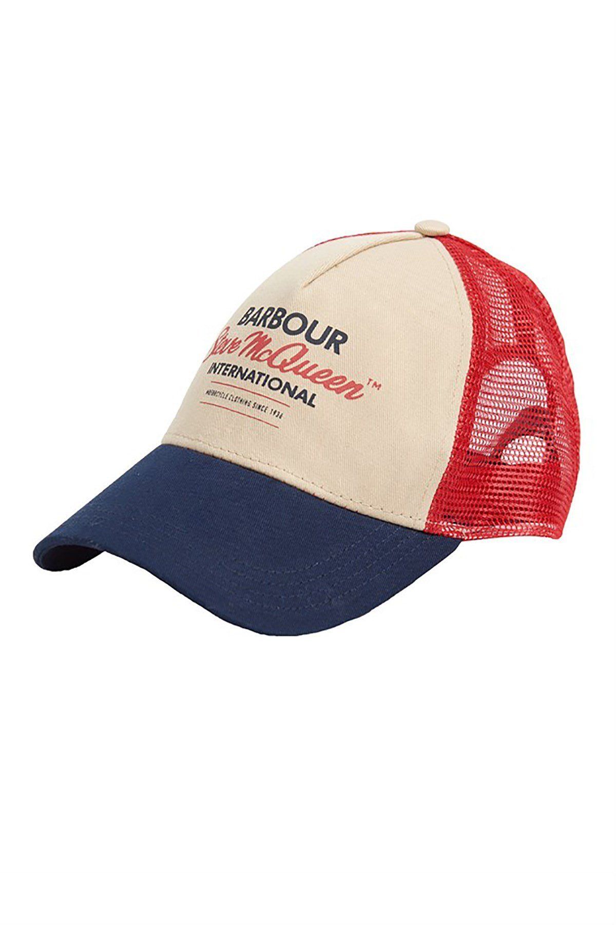 Barbour B.ınt. Steve Mcqueen® Trucker Şapka Ny15 Navy/red