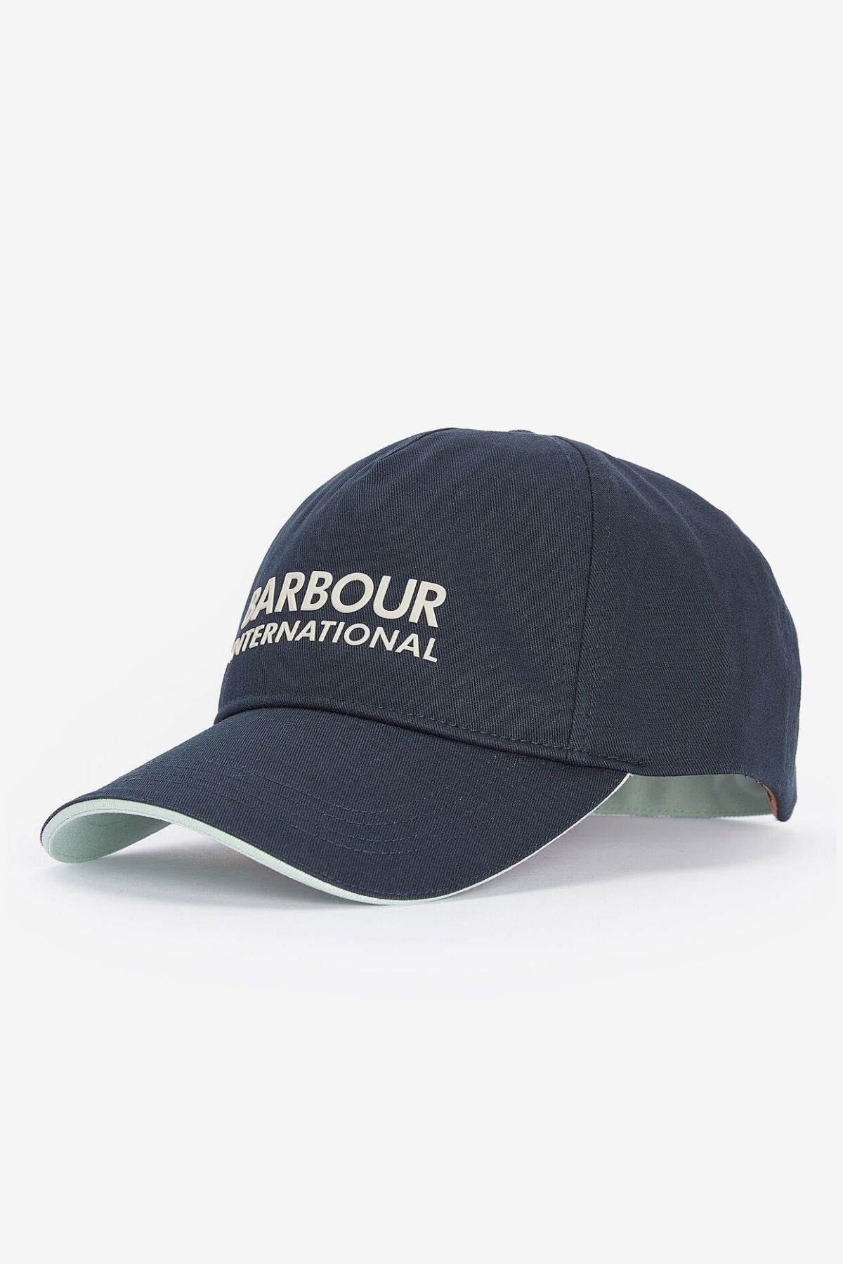 Barbour Jackson Sports Şapka Ny71 Navy/green Fig