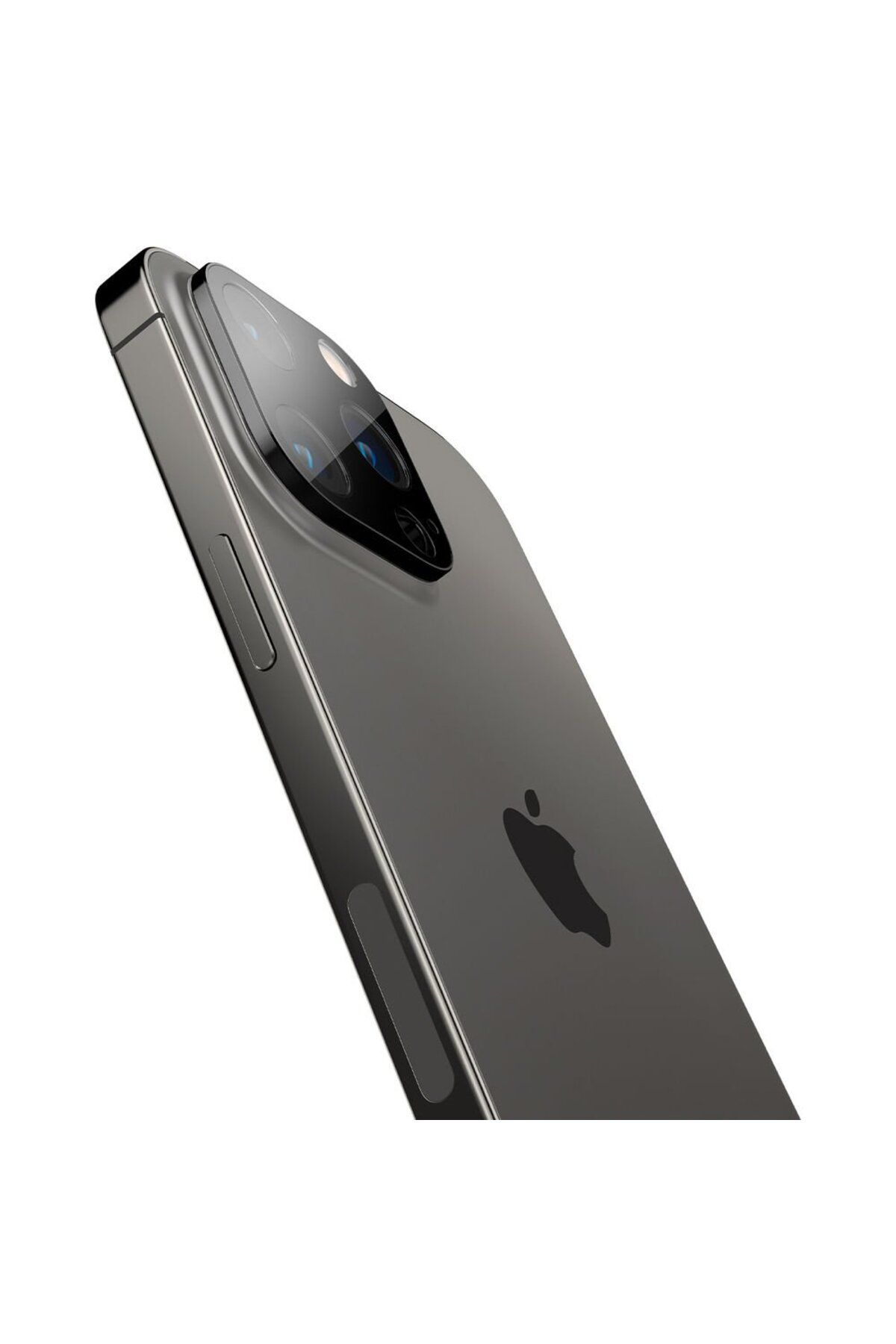 Spigen iPhone 15 Pro / 15 Pro Max / 14 Pro / 14 Pro Max Lens Camı Koruyucu (2 Adet) Black - AGL05273