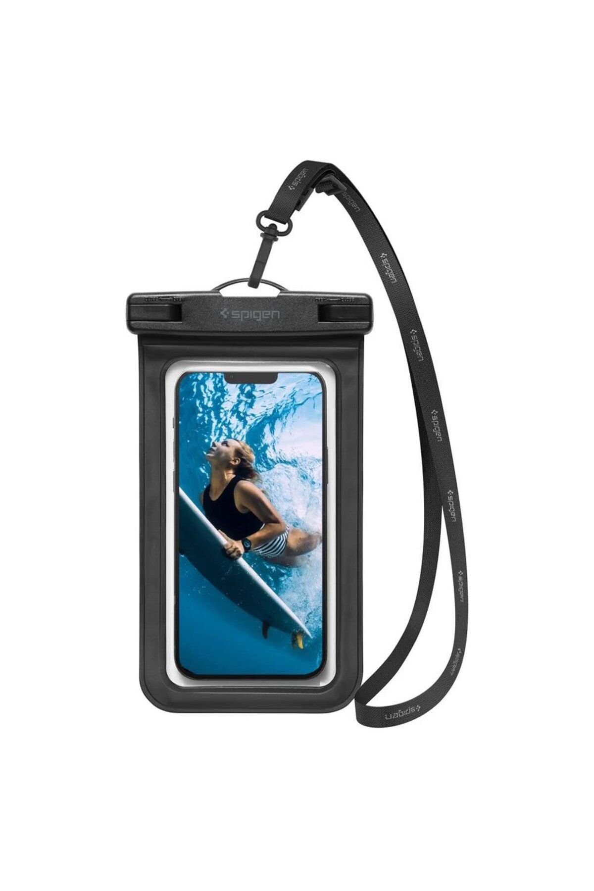 Spigen Aqua Shield WaterProof iPX8 Sertifikalı Su Geçirmez Kılıf A601 Black - AMP04525