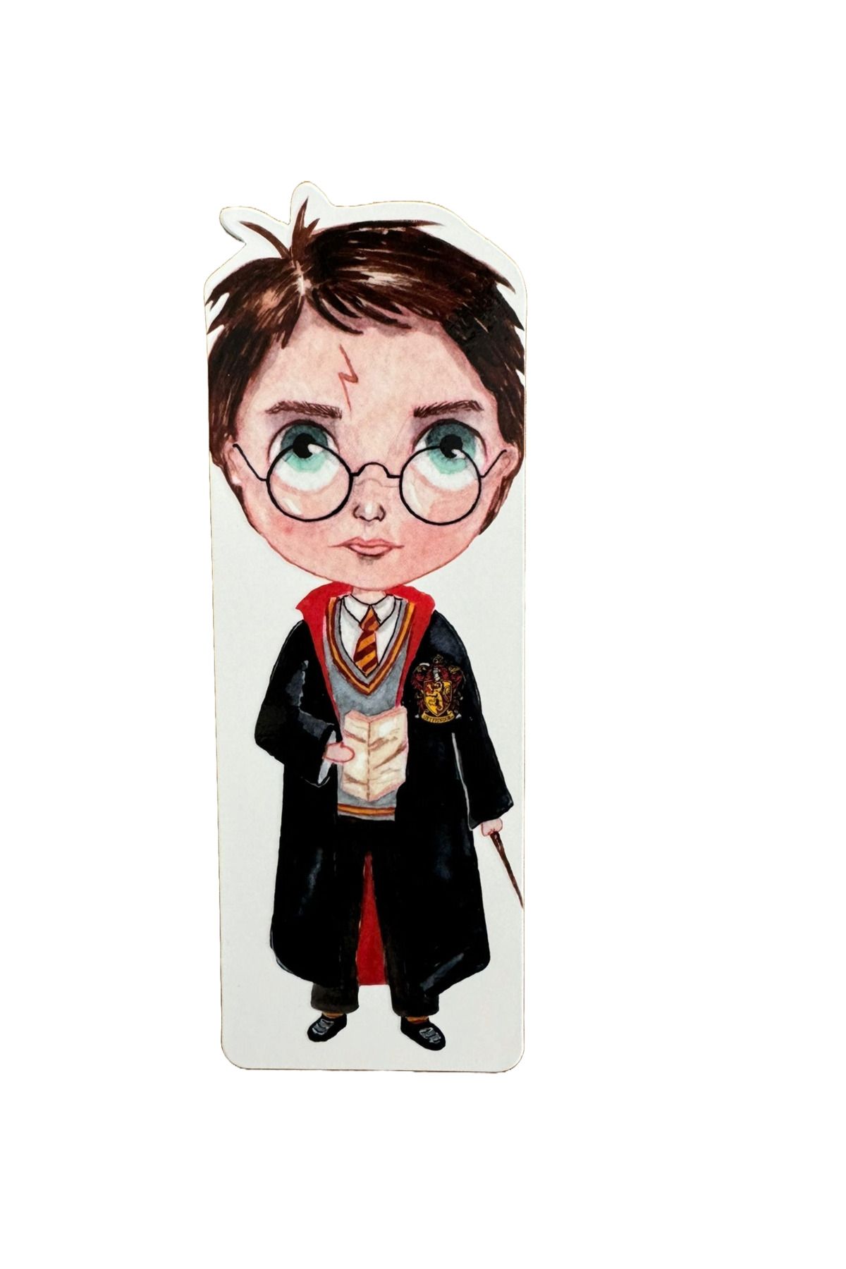 Kıvırcık Senyorita TM Kitap Ayracı - Harry Potter Desenli Kitap Ayrıca - Kalın Kaliteli Kitap Ayracı - Desenli Ayraç