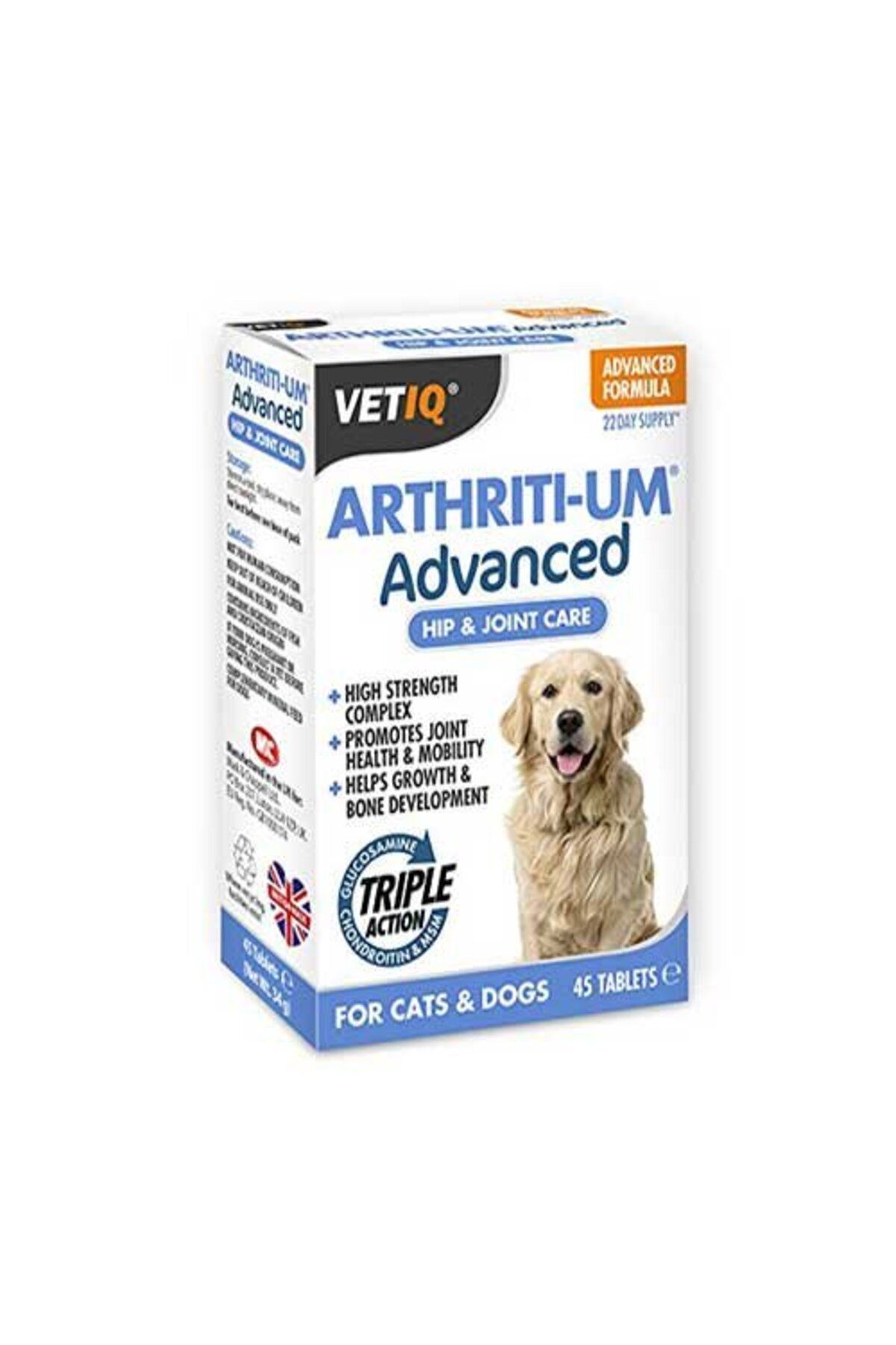 Vetiq Arthriti-um Köpek Ve Kedi Kalça Ve Eklem Desteği 45 Tablet