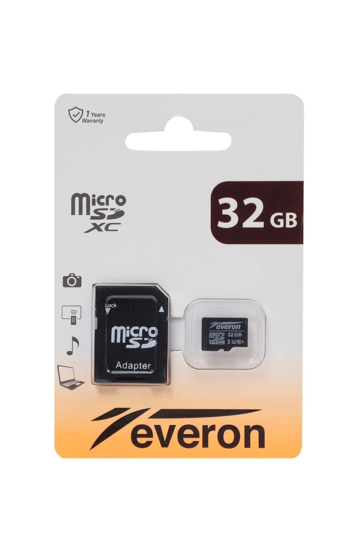 Everon Micro Sd Hafıza Kartı Adaptörlü 32 gb