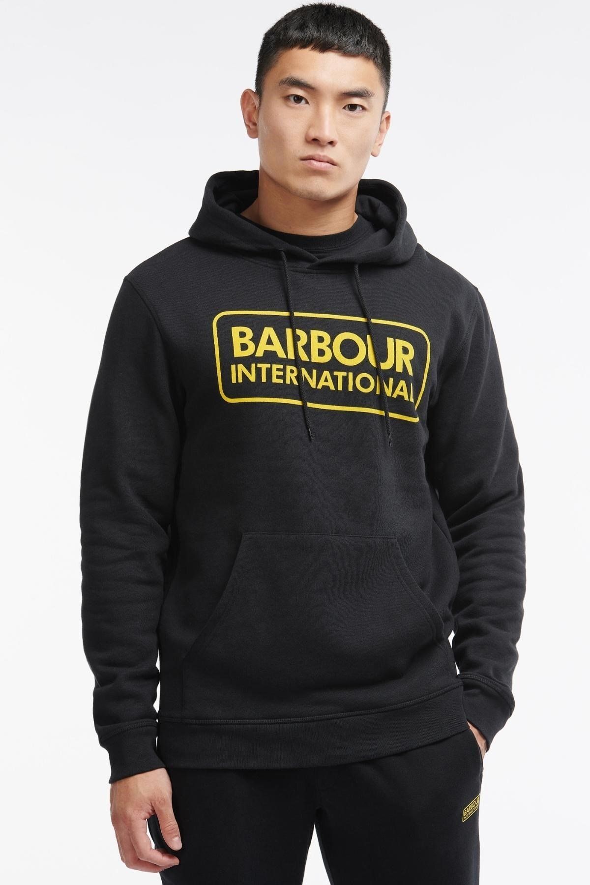 Barbour B.ıntl Pop Kapşonlu Sweatshirt Bk31 Black