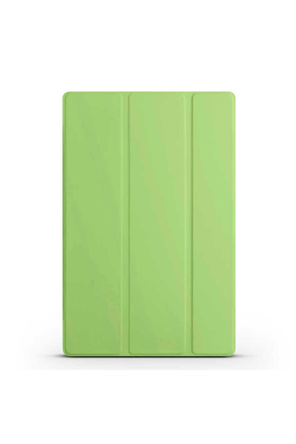 MAB Galaxy Tab A8 10.5 SM-X200 (2021)  Zore Smart Cover Standlı 1-1 Kılıf-Yeşil