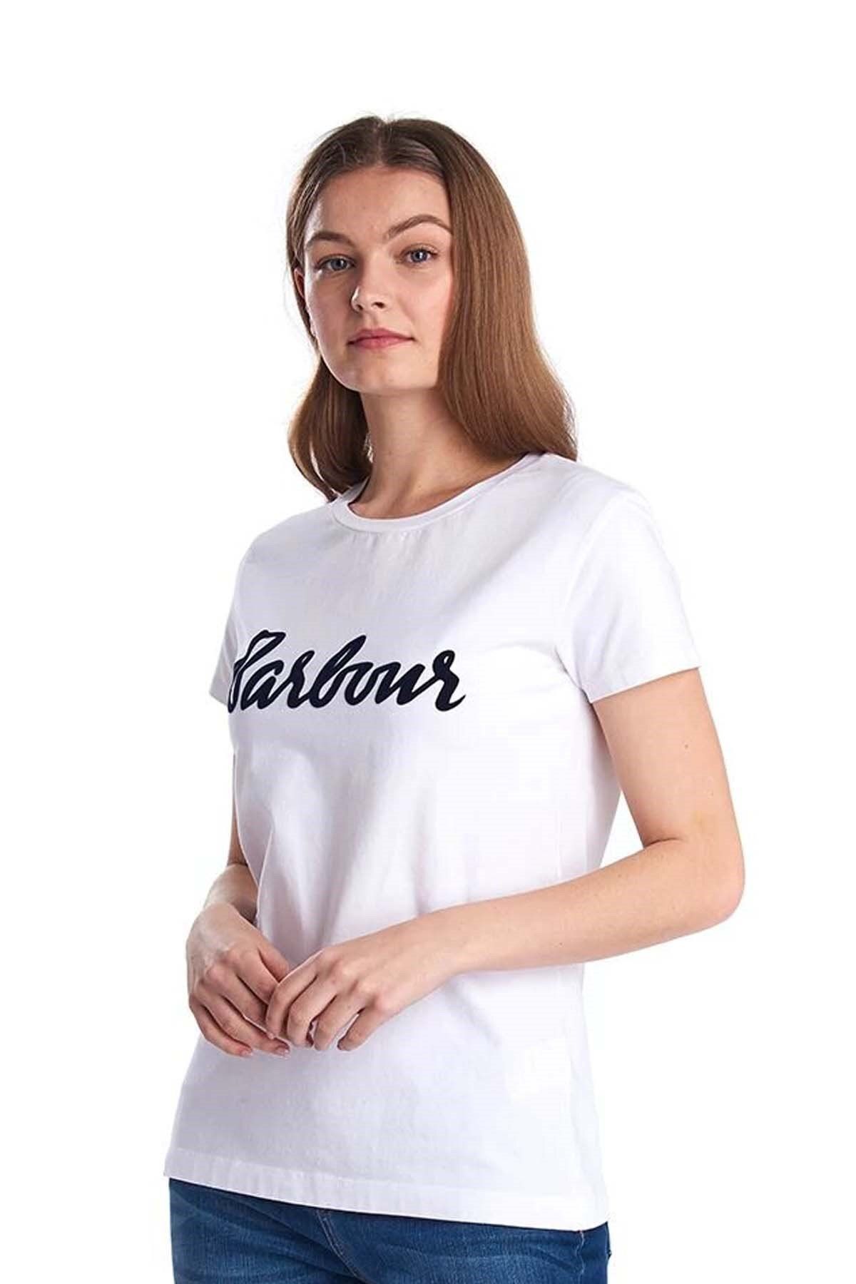 Barbour Rebecca T-shirt Wh11 Whıte