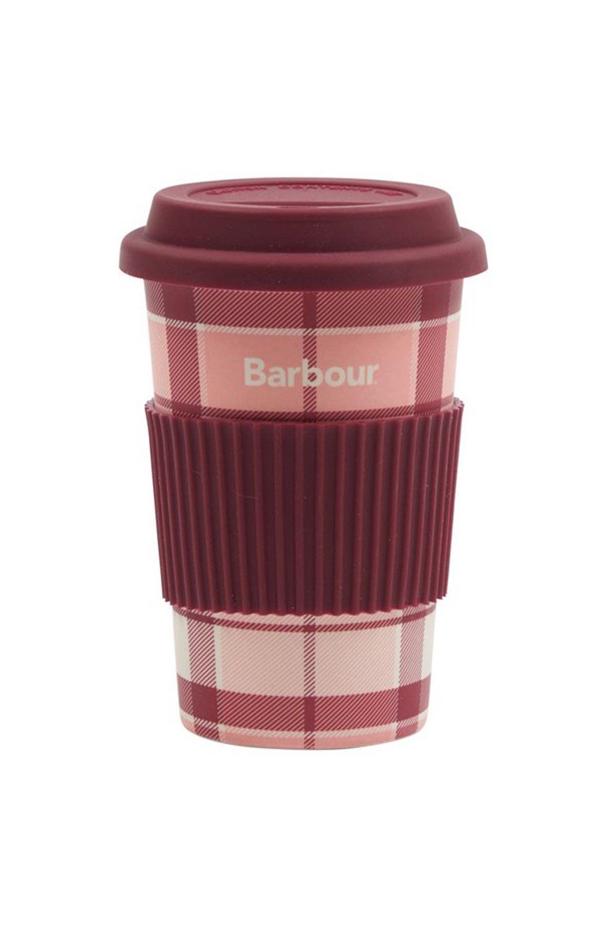 Barbour Tartan Seyahat Kupası Pı51 Pink/red