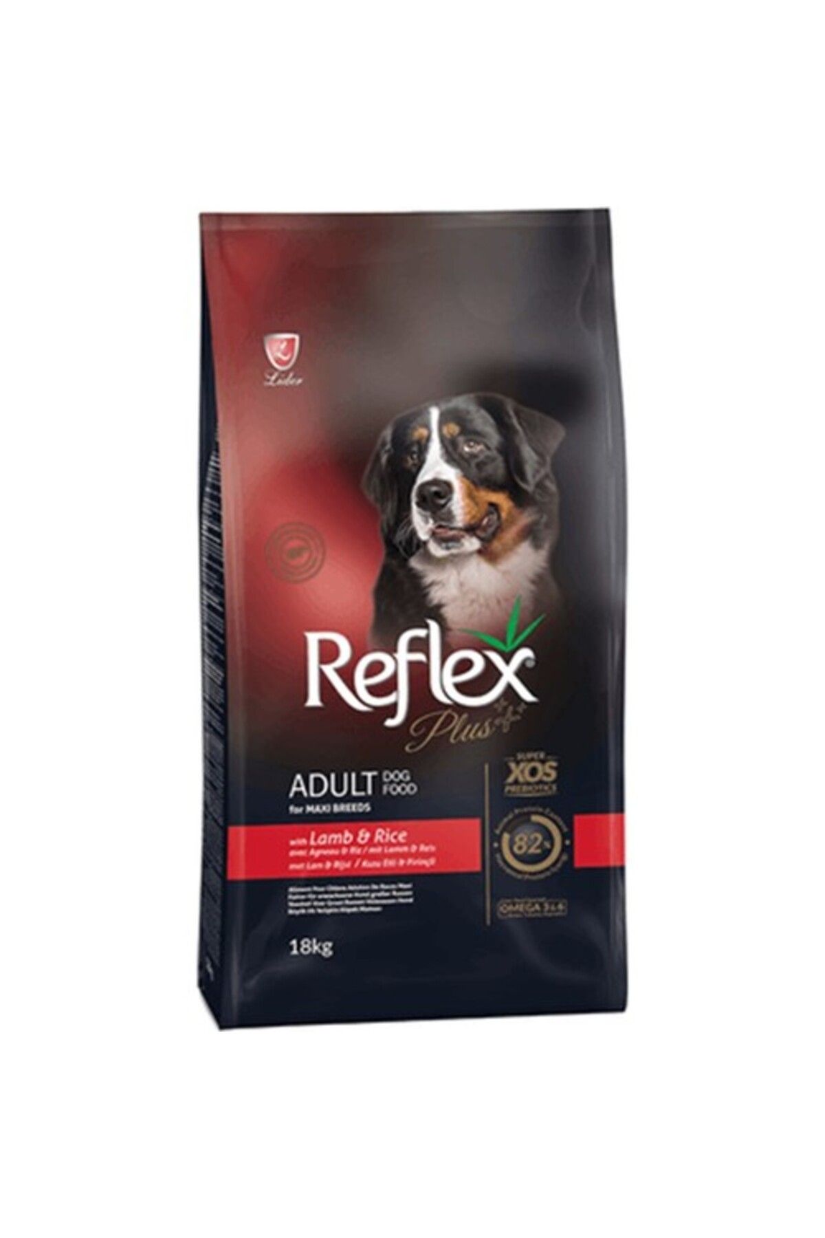 Reflex Plus Orta Ve Büyük Irk Kuzu Etli 18 Kg Yetişkin Köpek Maması
