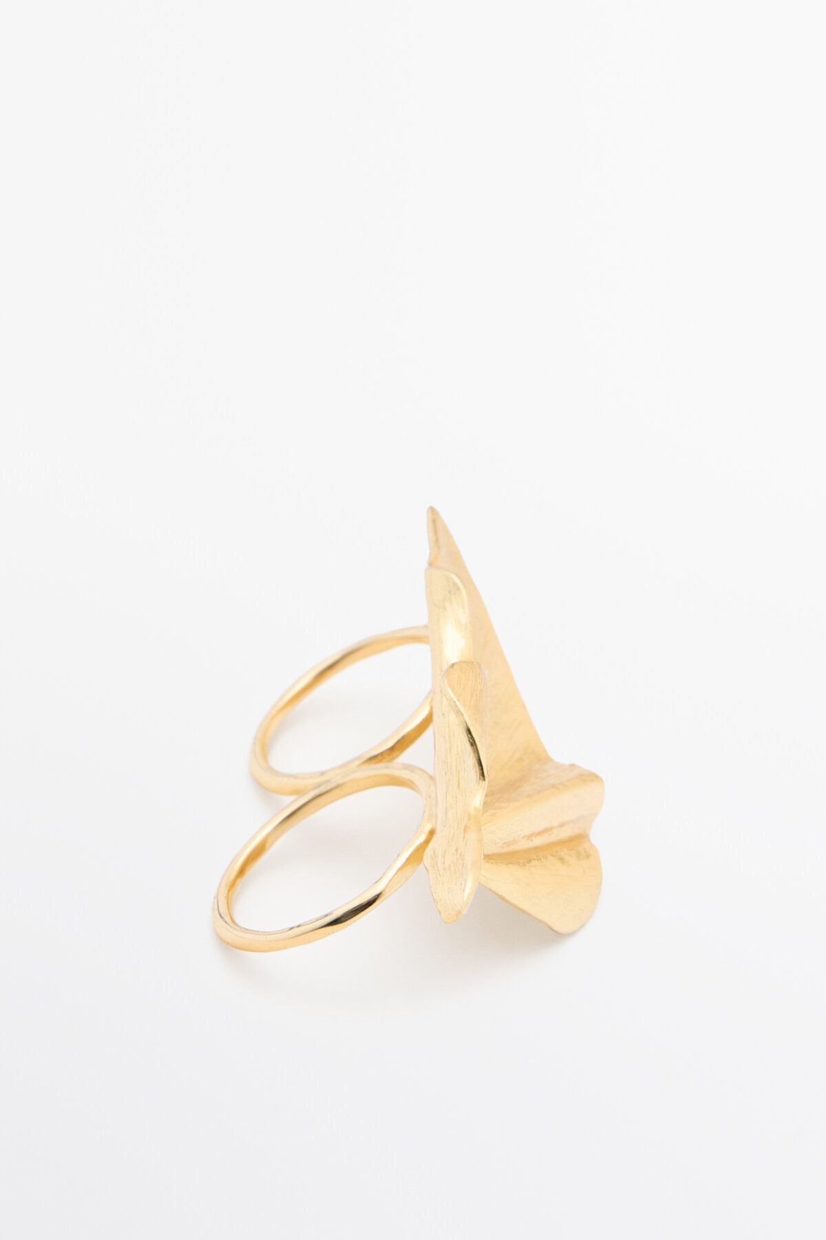 Massimo Dutti Ring with glitter detail
