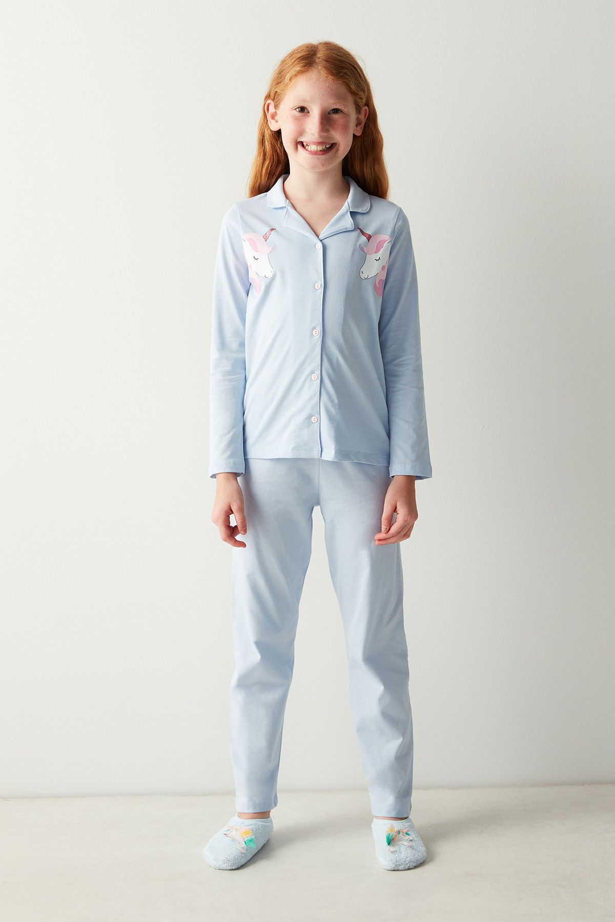 Penti Kız Çocuk Unicorn Pijama Takımı