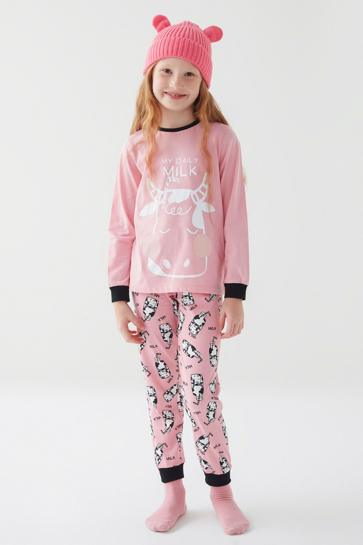 Penti Kız Çocuk Milk 2li Pijama Takımı