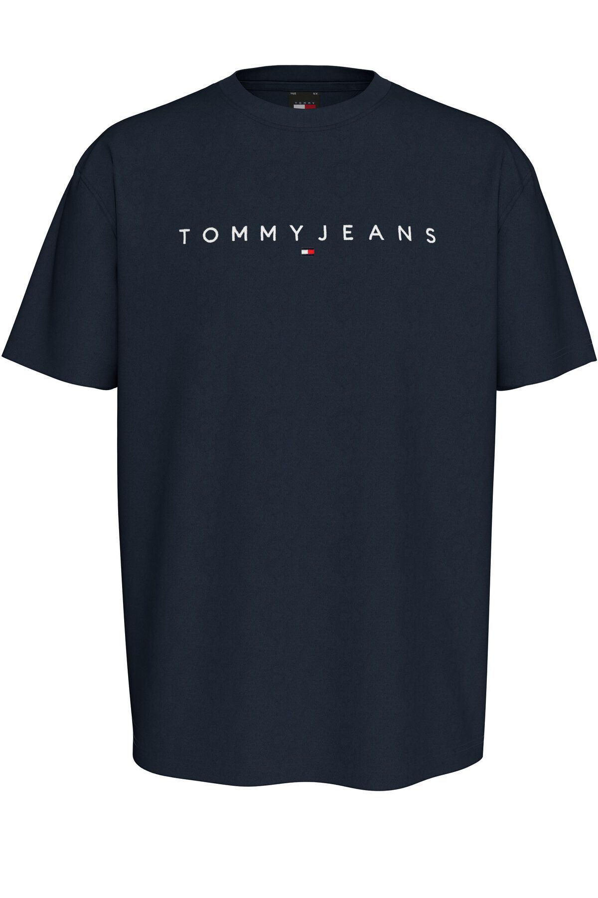 Tommy Hilfiger Erkek Marka Logolu Günlük Kullanıma Uygun Lacivert T-Shirt Dm0dm17993-C1g