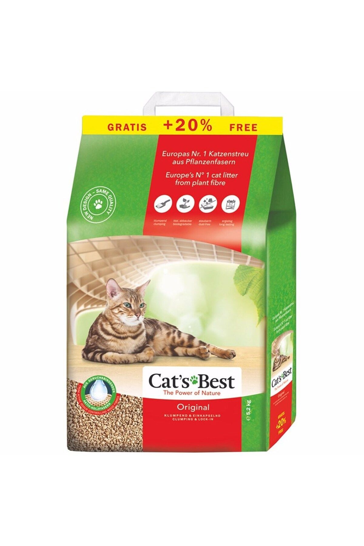 Cats Best Original Kedi Kumu 10 + 2 Lt