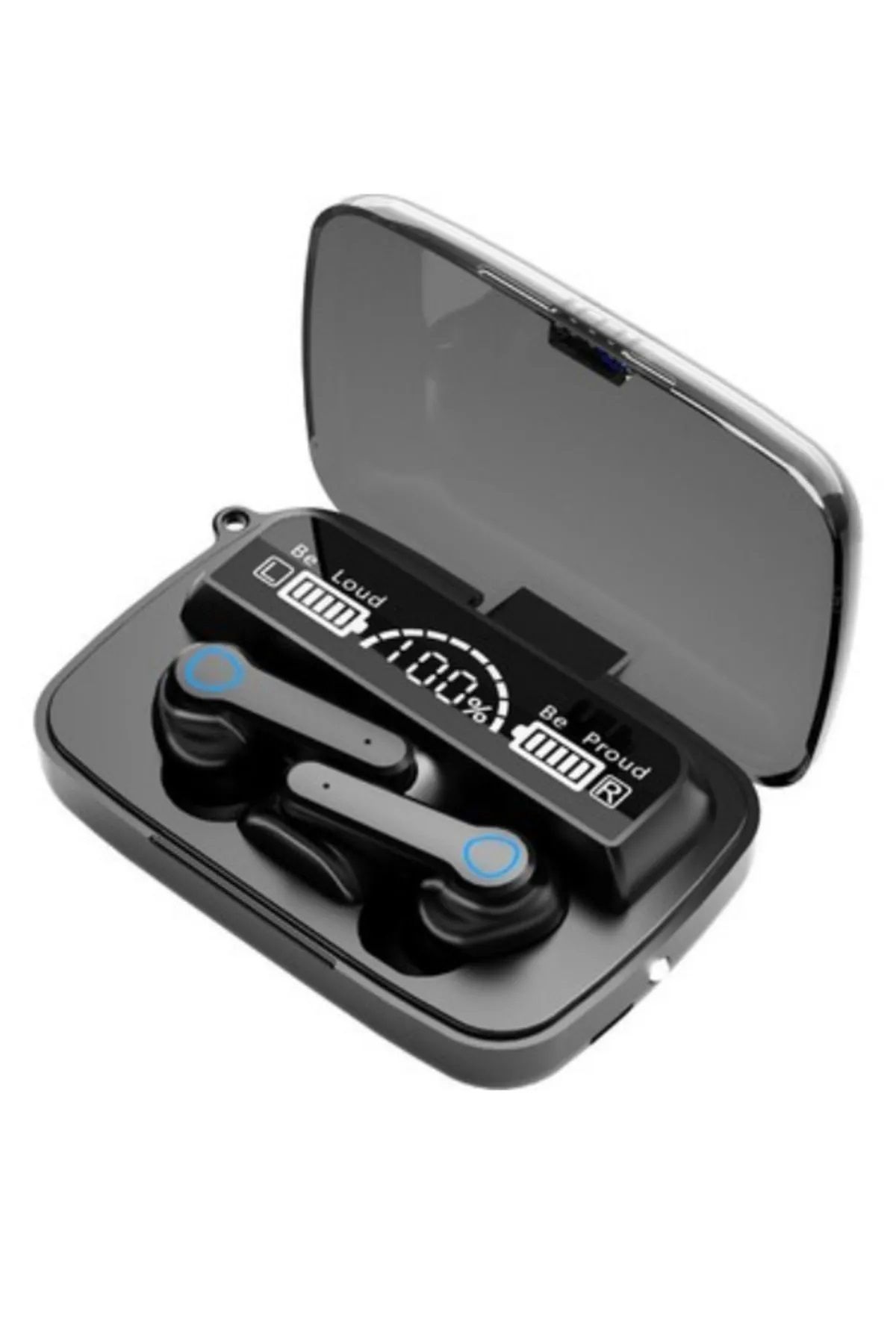 Sorizo M19 Bluetooh Kulaklık V5.3 Dijital Göstergeli El Fenerli Stereo Dokunmatik HD Ses