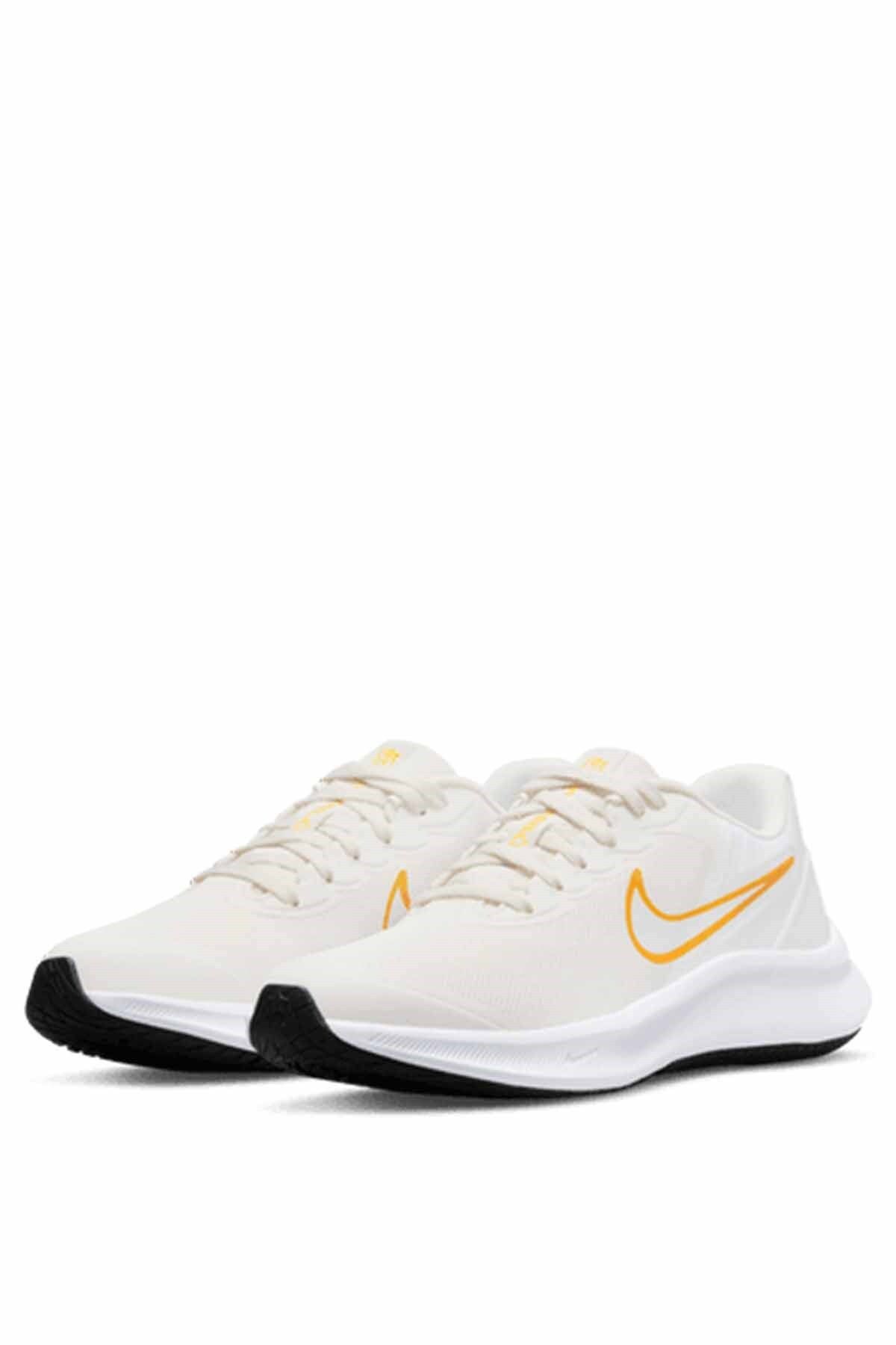 Nike Star Runner 3 (GS) Kadın Yürüyüş Koşu Ayakkabı Da2776-010-krem
