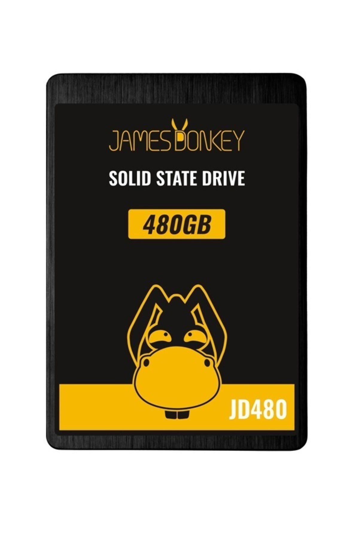 James Donkey Jd480 480gb 3d Nand 2.5" 510mb/480mb/sn Ssd Disk - 3 Yıl Birebir Değişim Garantisi