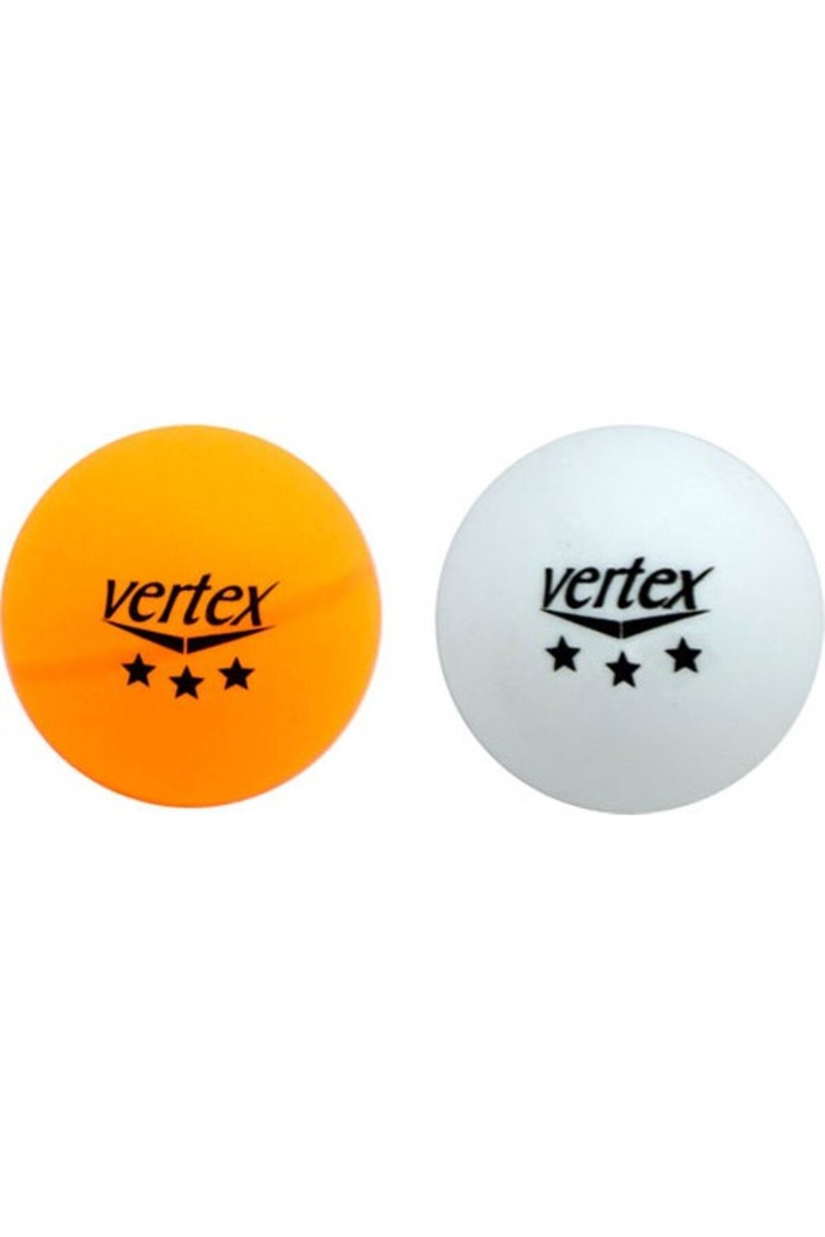 Vertex Pinpon Topu Beyaz-Turuncu 100 Lü