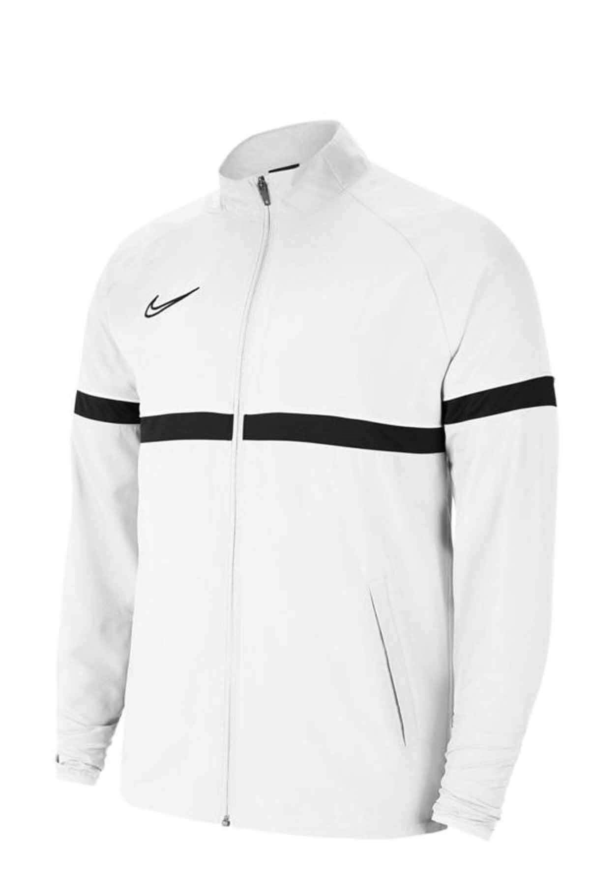 Nike Df Acd21 Trk Jkt K Erkek Eşofman Üst Cw6113-100-beyaz