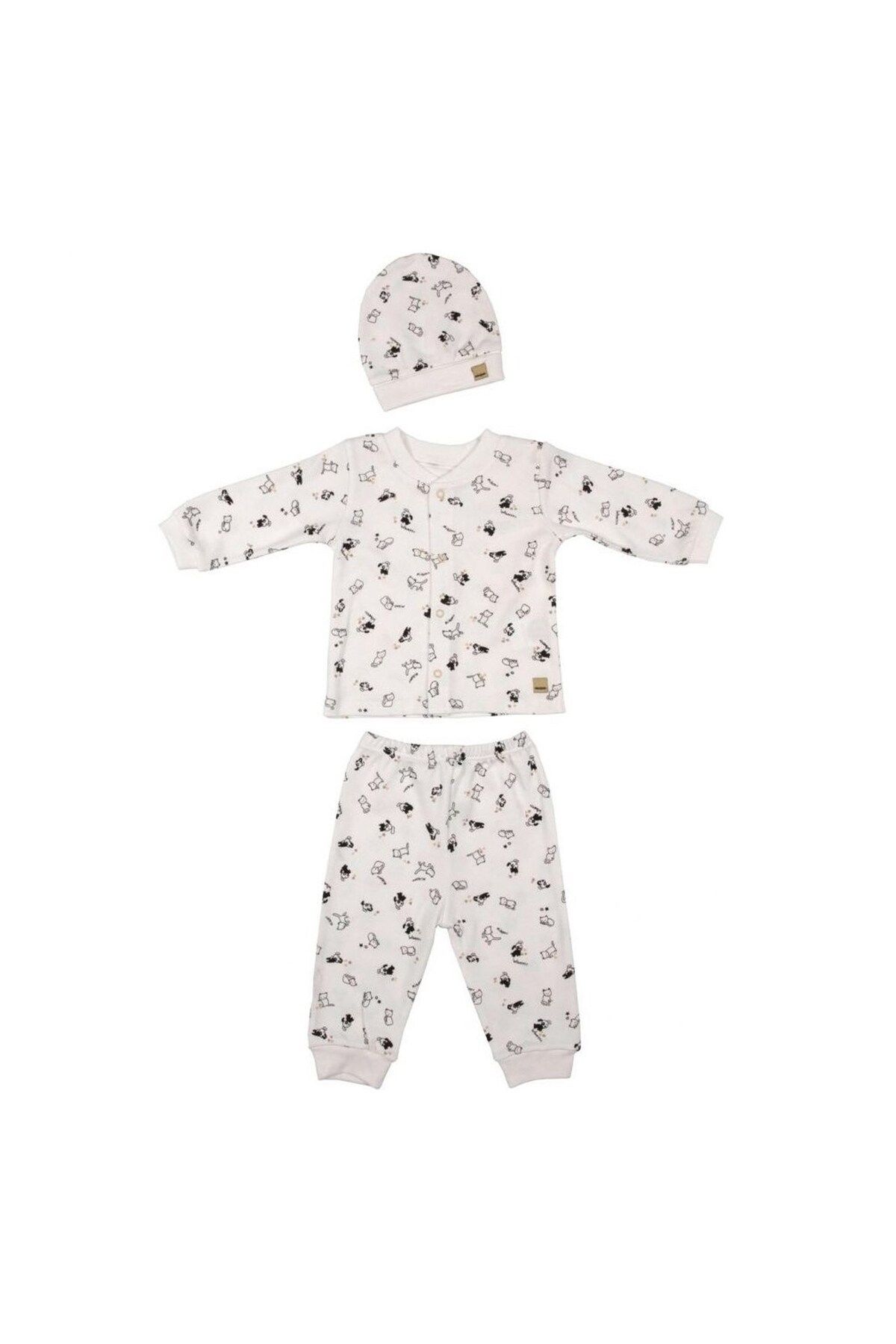 Bebepan Pets Bebek Pijama Takımı 2059 Orjinal