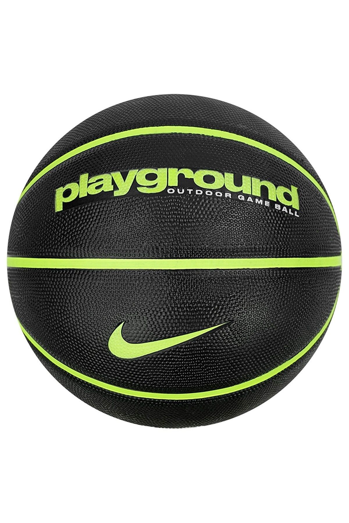 Nike Everyday Playground 8p Graphic Deflated Unisex Basketbol Topu N.100.4498.085.07-volt