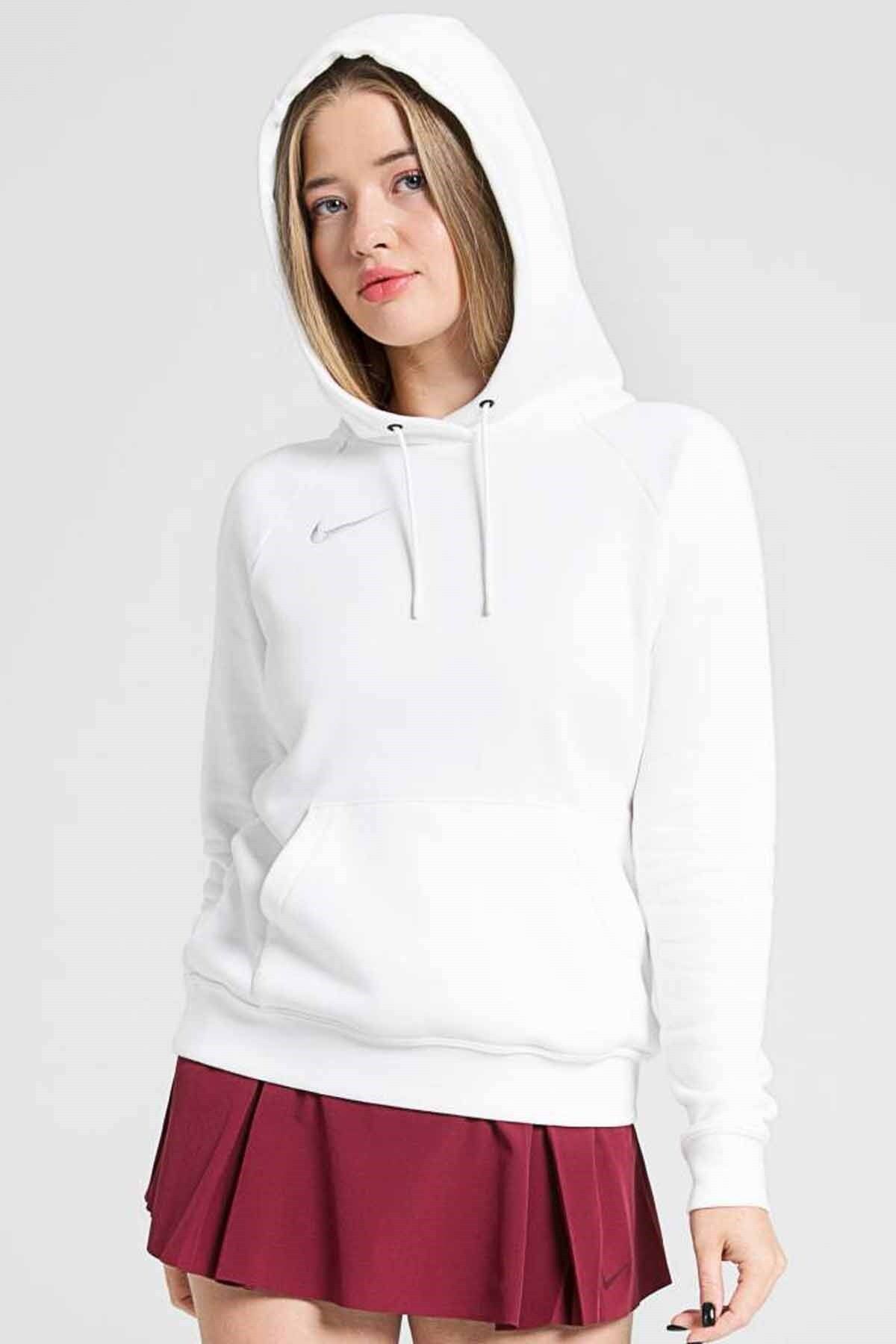 Nike Kadın Sweatshirt B1 Kadın Sweatshirt Nk6957-101-beyaz