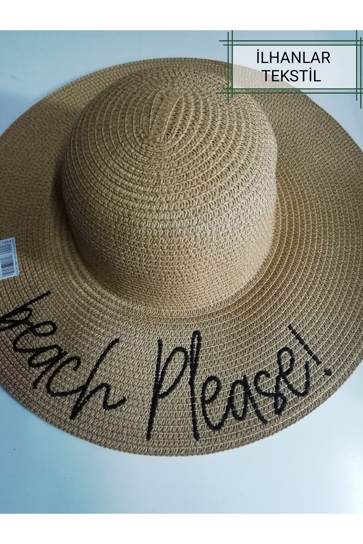 İLHANLAR camel beach please hasır fötr şapka