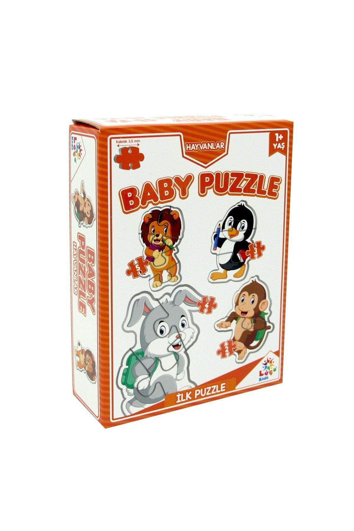 Yasaba Accessories LC7225 Laço, Baby Puzzle - Hayvanlar - İlk Puzzle / +12 ay