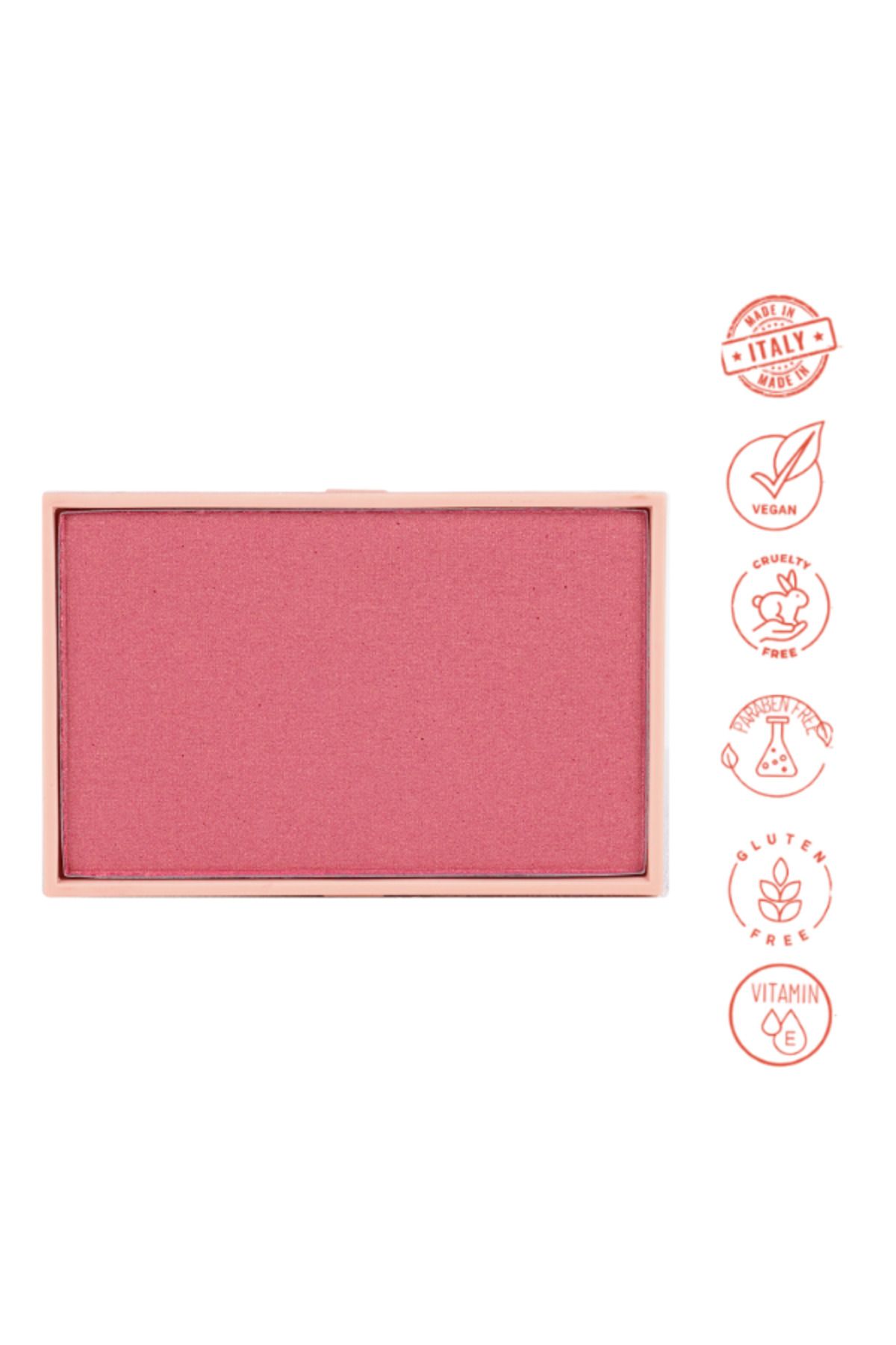 Dora Joy Yedek / Refill Işıltılı Toz Allık 03 Shine Kissed Powder Blush Vegan E Vitaminli