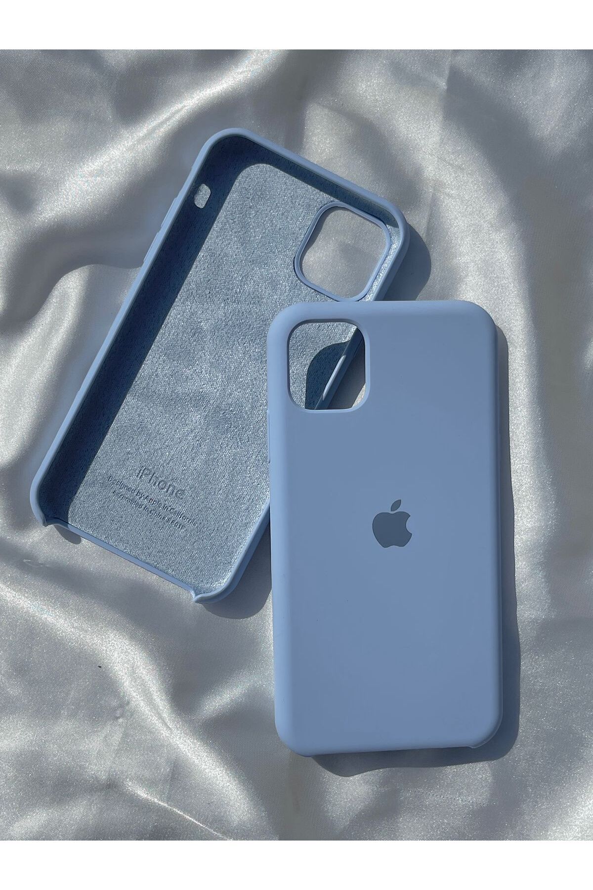 ALCİNOUS Iphone 11 Uyumlu Lansman Premium Kalite Kılıf - Bebe Mavisi