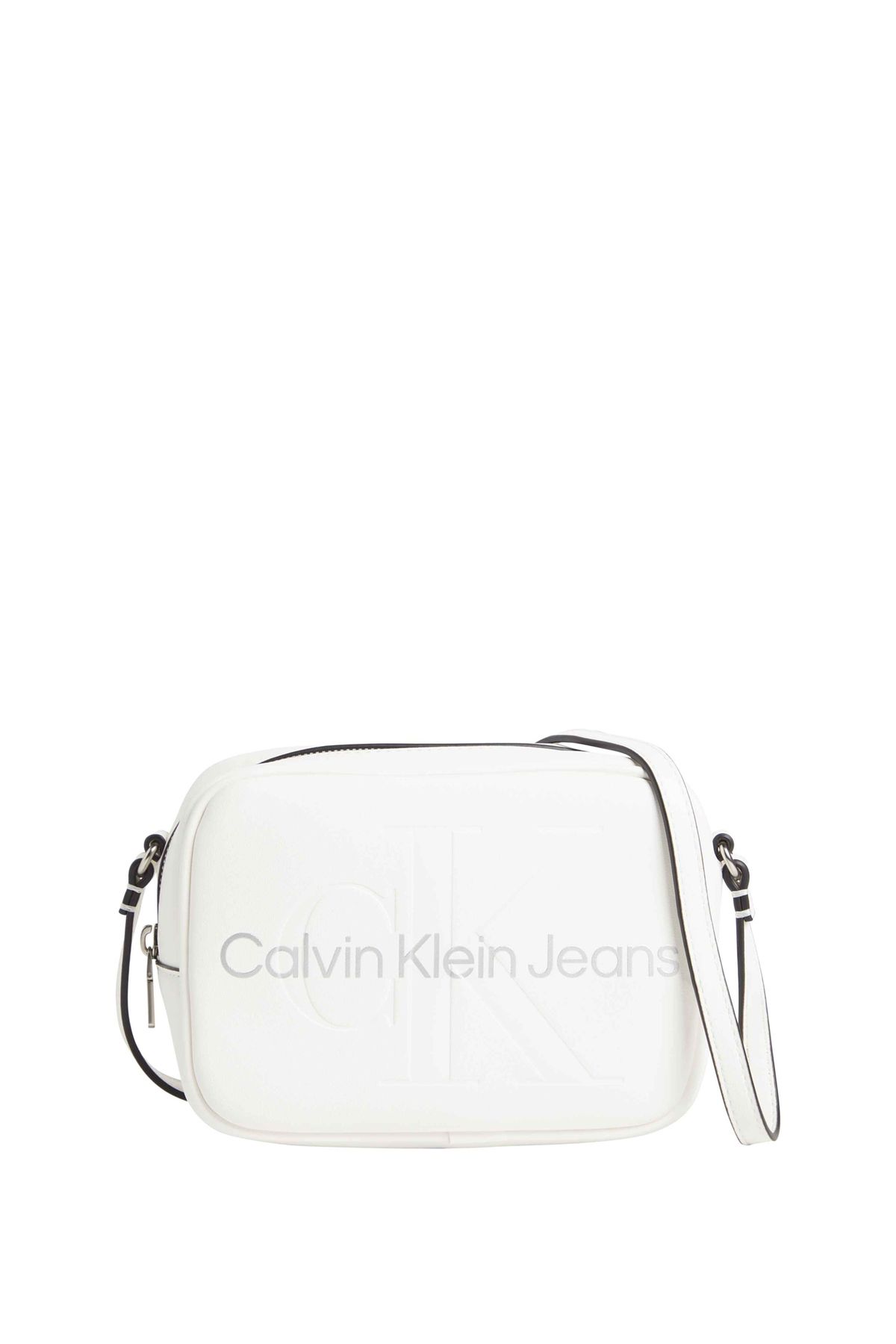 Calvin Klein Beyaz 13x18x7 cm Kadın Çapraz Çanta K60K6102750LI