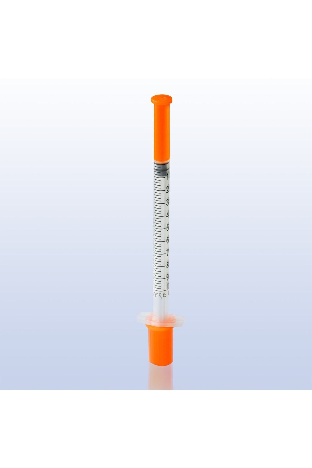 Ayset Süper Insülin Steril Şırınga 3p 0,5 ml (70570) - 0,5 Cc Insülin Enjektörü 1 Kutu (50 ADET)