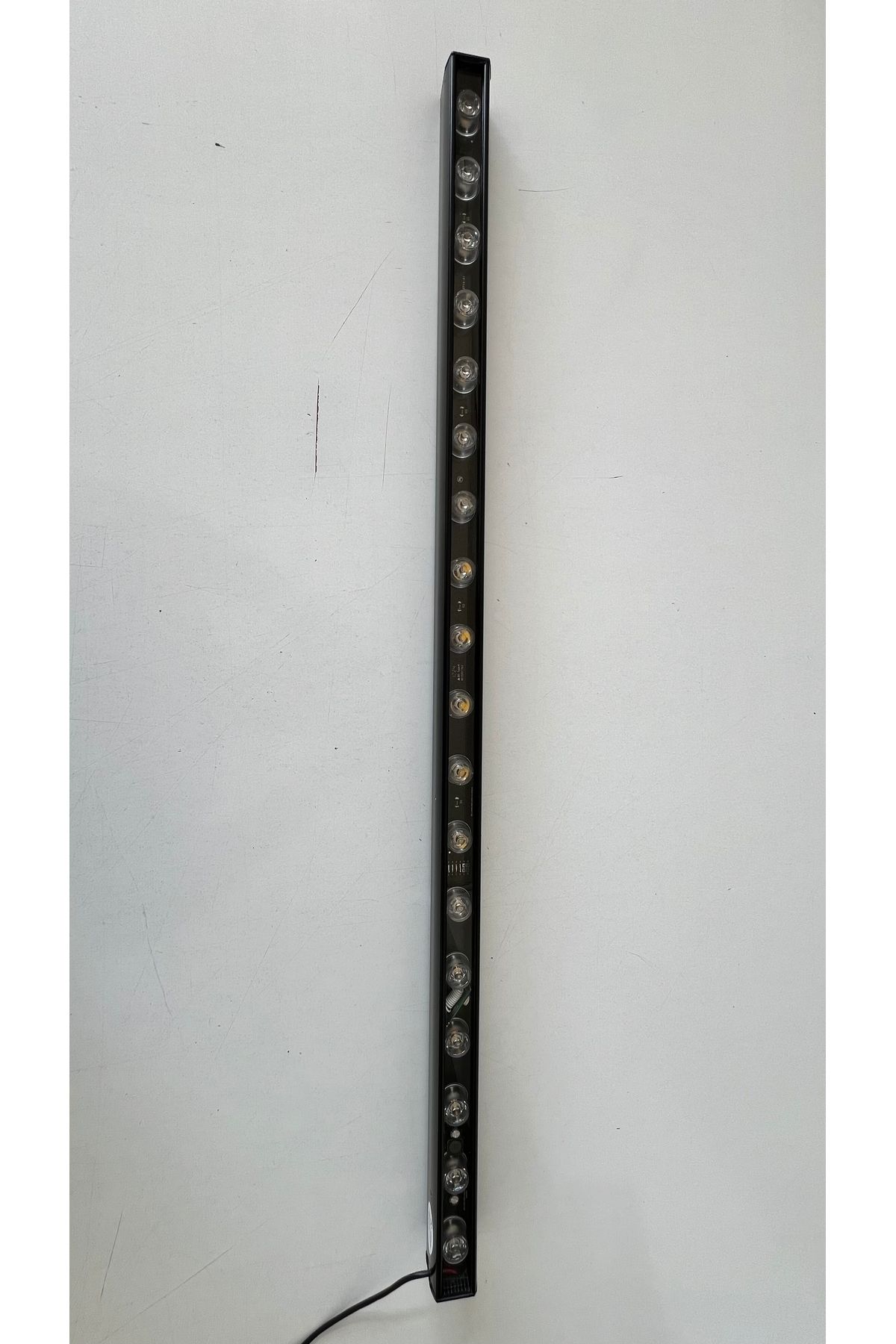 SC 90 cm 12/24 volt tepe lambası uzaktan kumandalı 24 ledli alüminyum siyah kasa