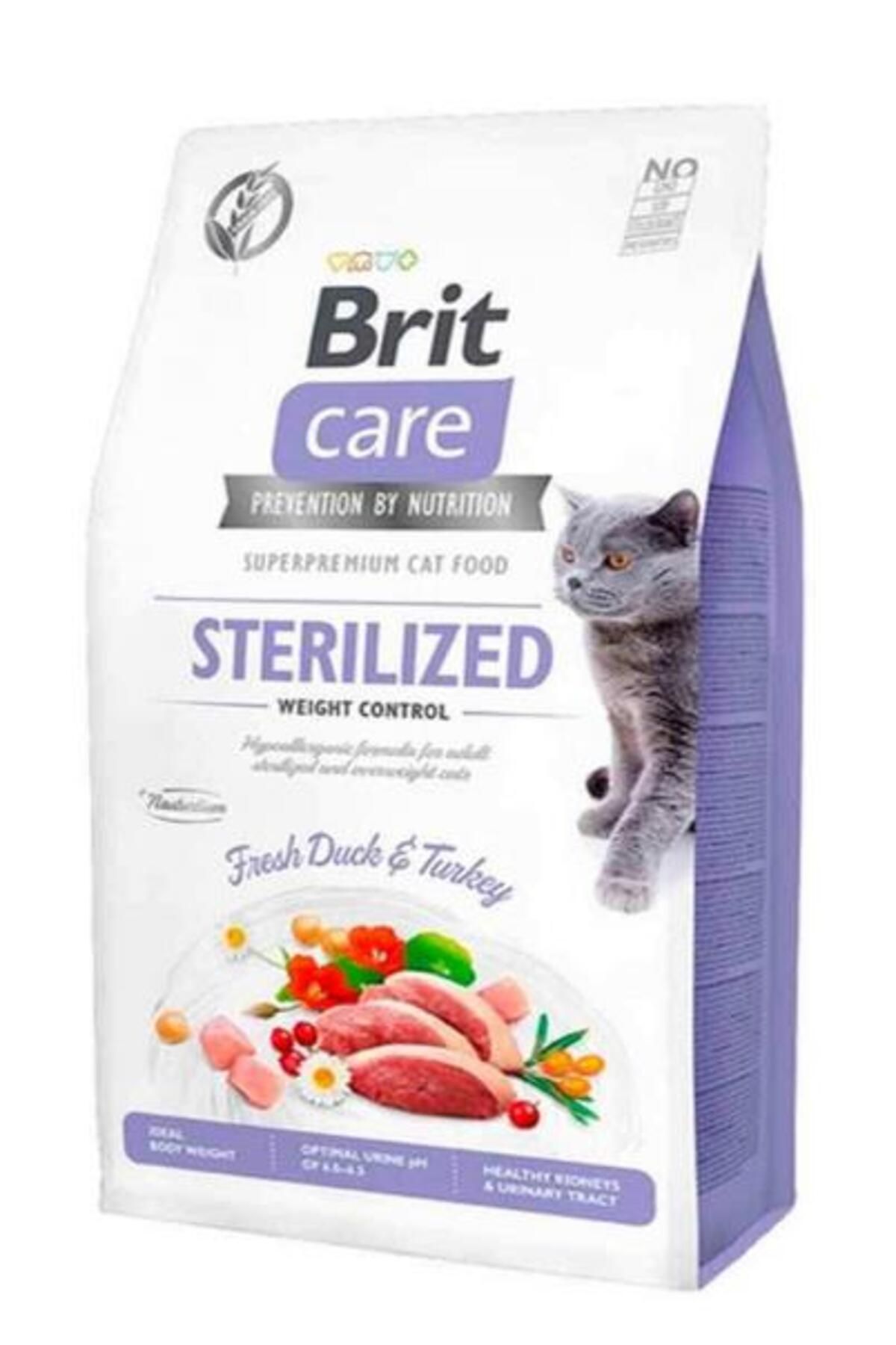 Brit Care Tahılsız Kilo Dengeleyici Ördekli Kısır Kedi Maması 2 Kg