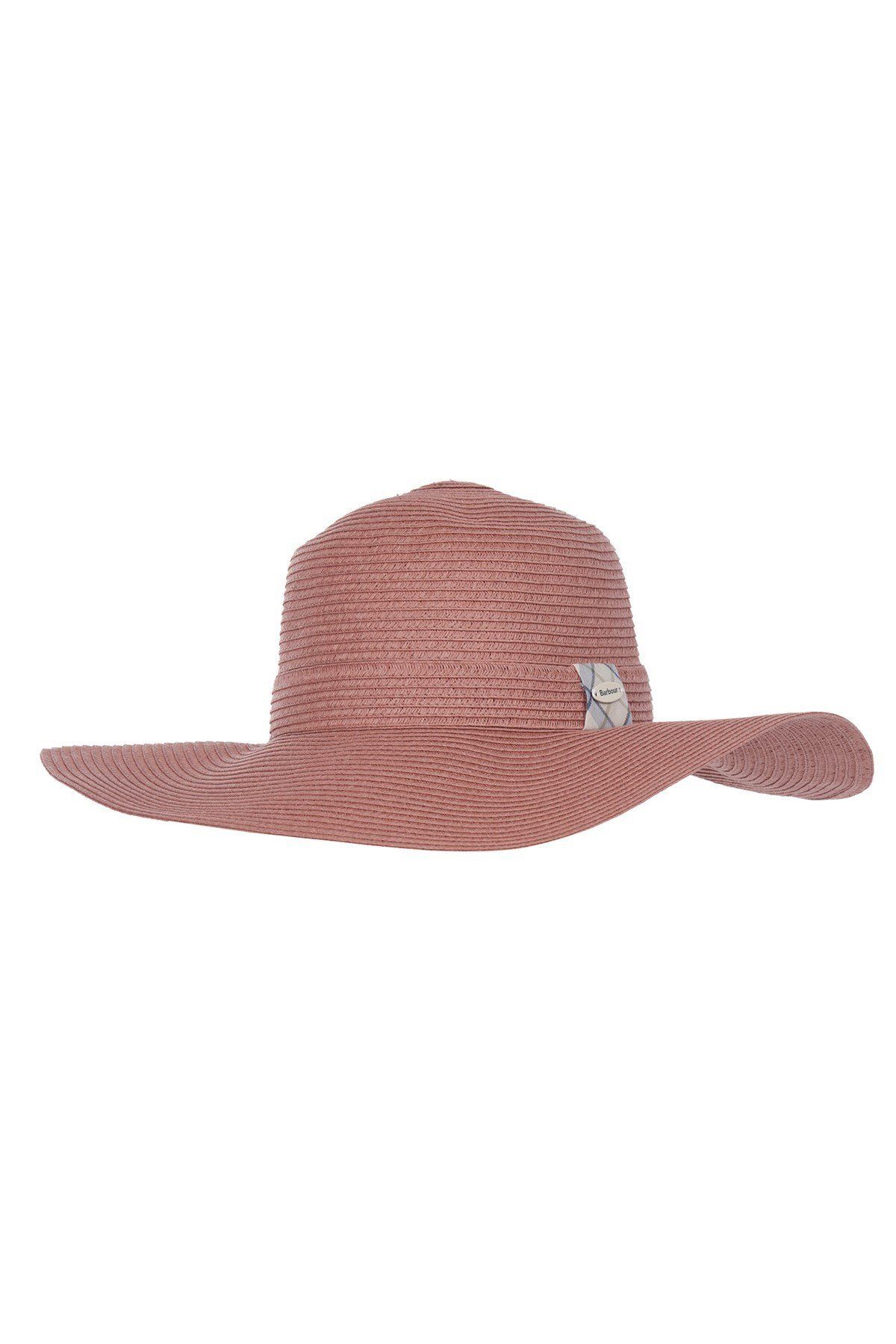 Barbour Wellwood Tartan Plaj Şapkası Pı19 Rose