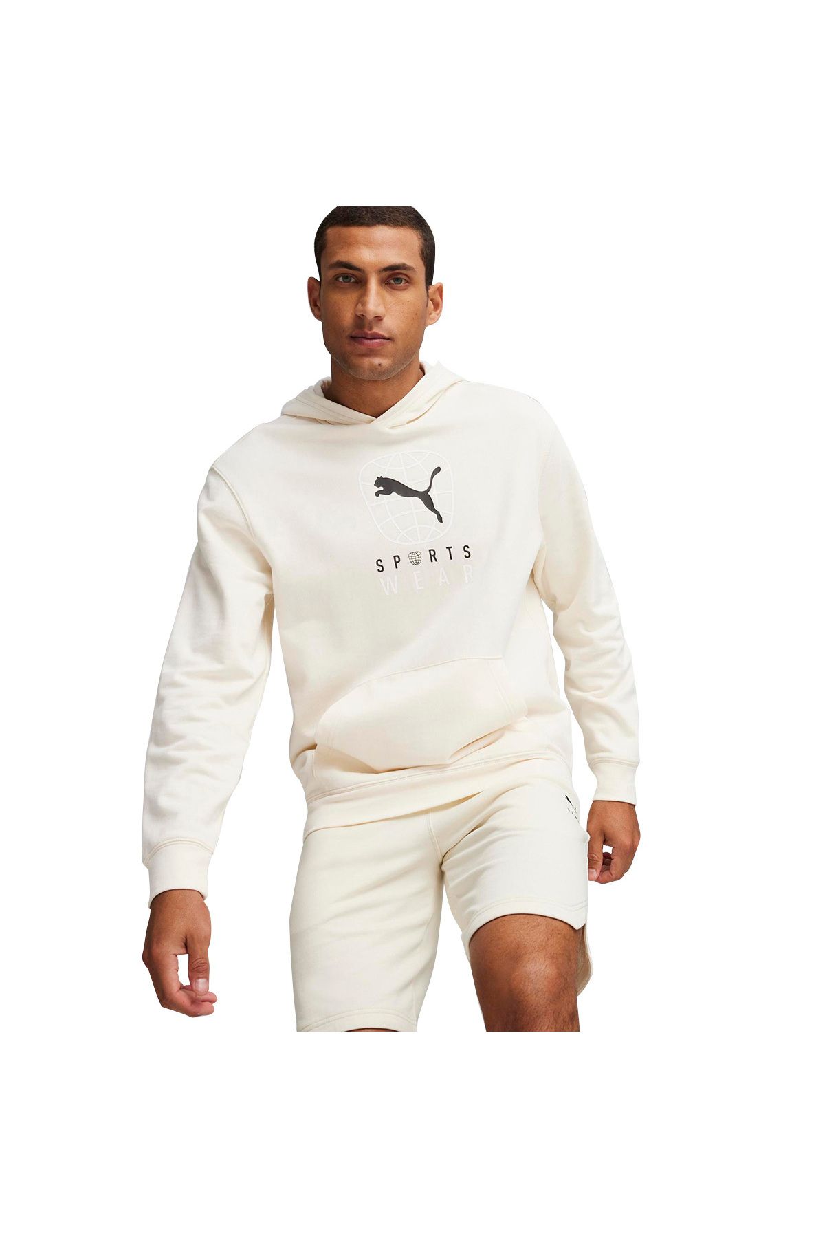 Puma Better Sportswear Erkek Bej Günlük Stil Sweatshirt 67900299