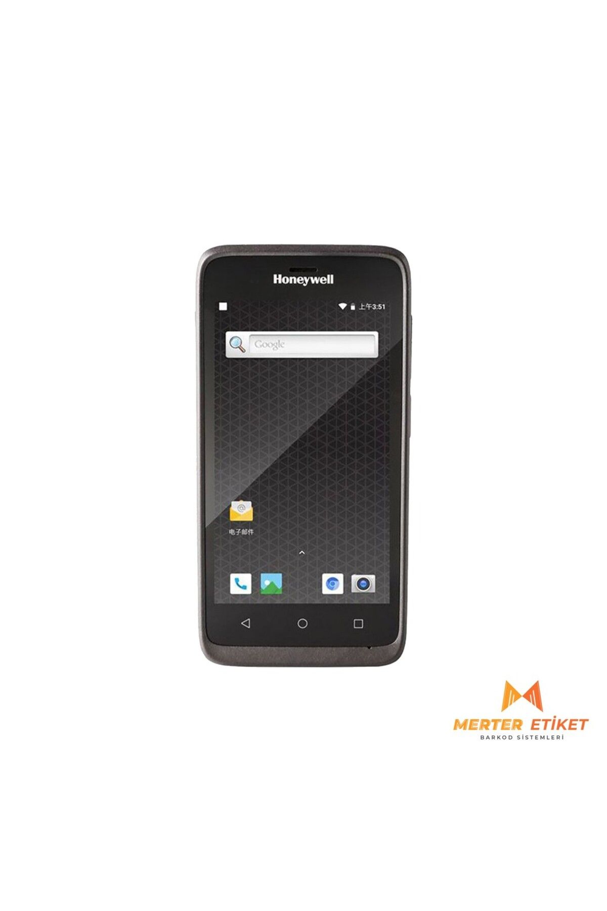 merter etiket Honeywell Eda51 Android El Terminali