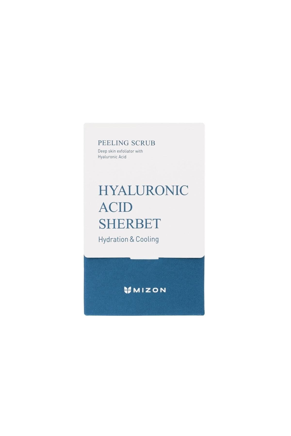Mizon Hyaluronic Acid Sherbet Peeling Scrub - Nemlendirici Hyalüronik Asit Peelingi