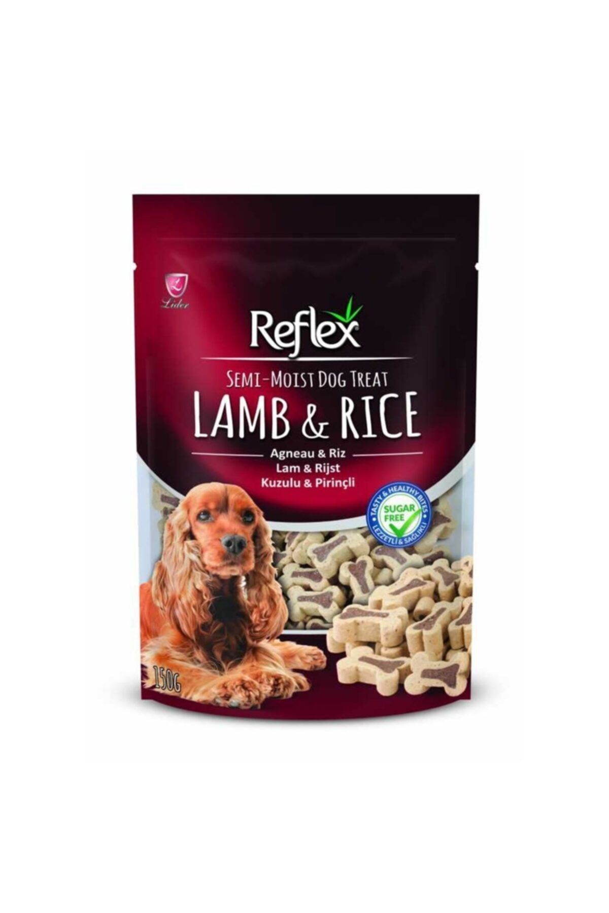 Reflex Lamb Rice Kuzulu Yumuşak Köpek Ödül Maması 150 Gr