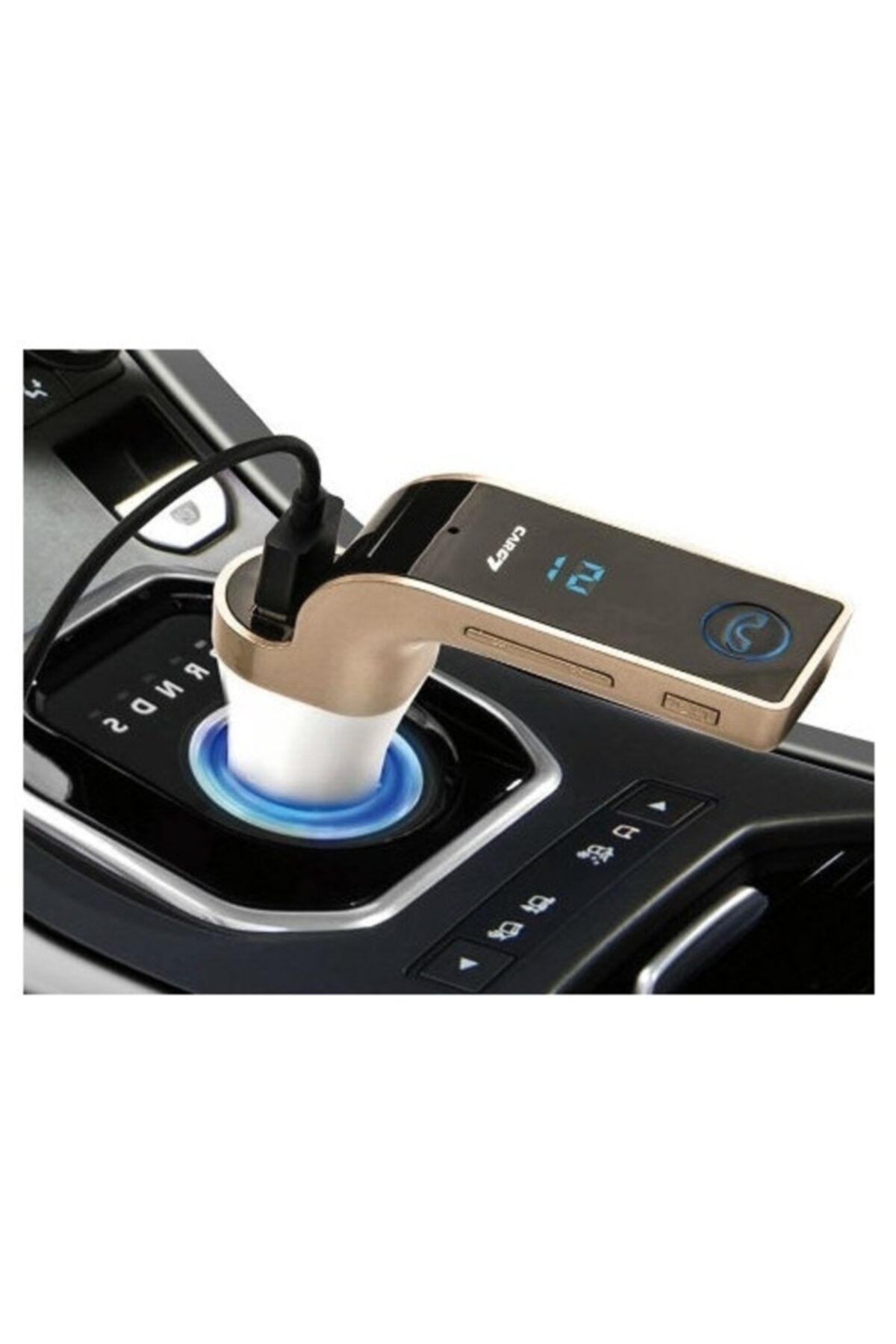 HESCOM Cars7 Bluetooth 4.0 Araç Kiti Çakmaklık Mp3 Fm Transmitter