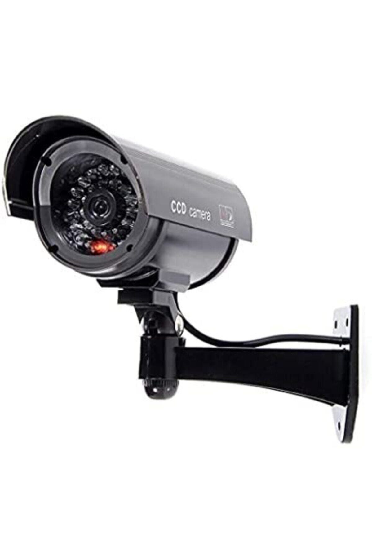 Genel Markalar Gece Görüşlü Pilli Ve Ledli Caydırıcı Sahte Güvenlik Kamerası