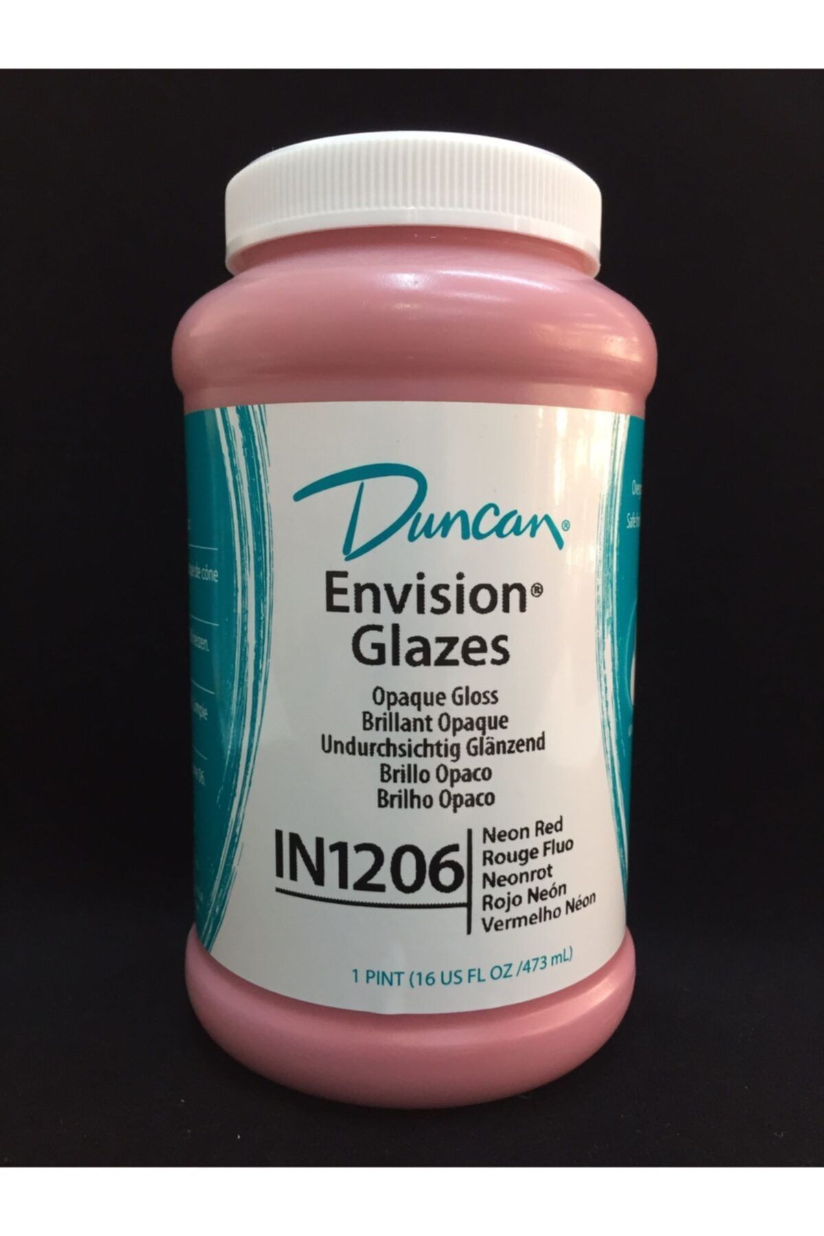 DUNCAN In1206 Neon Red 16oz 473 Ml. -envision Serisi