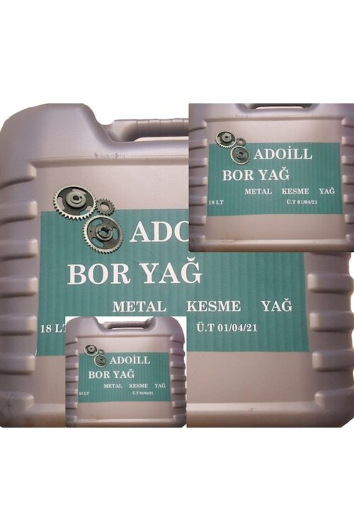 Adoil L Bor Yağ 3 Ad 18 Lt Paket Eko Paket Metal Kesme Yağ