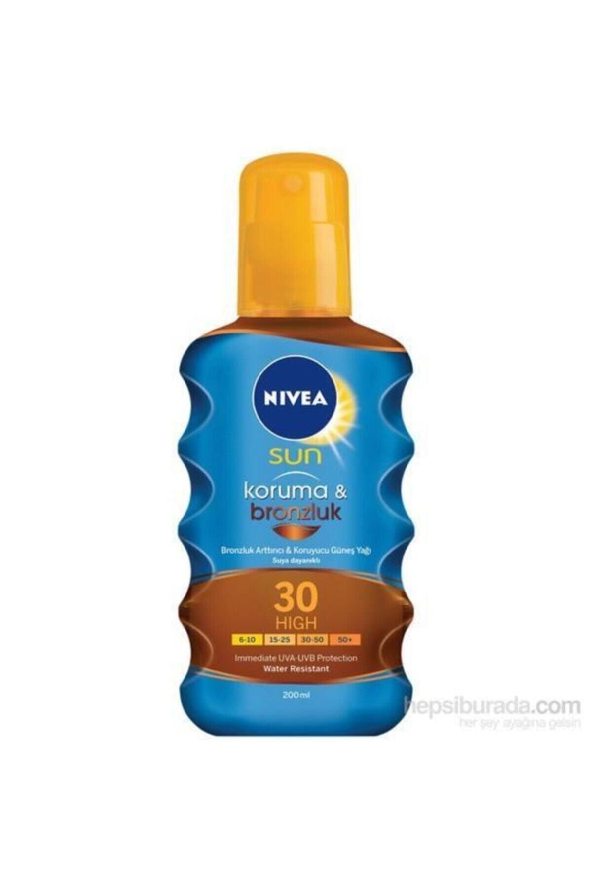 Sun Koruma&bronzluk Arttırıcı Güneş Yağı Spf 30 200ml_1