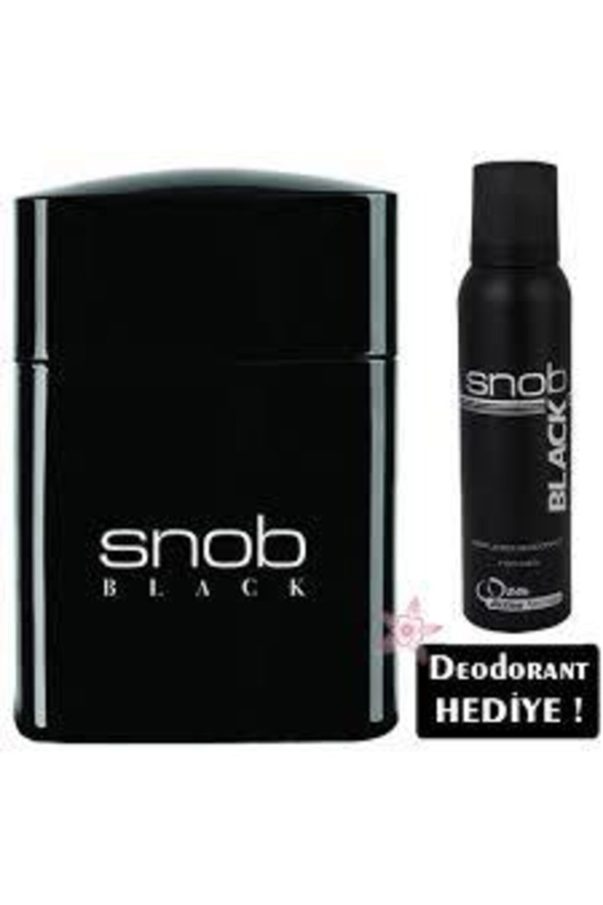 Snob Orıjınal Black Erkek Parfüm Seti 100ml Edt + 150ml Snop Deodorant