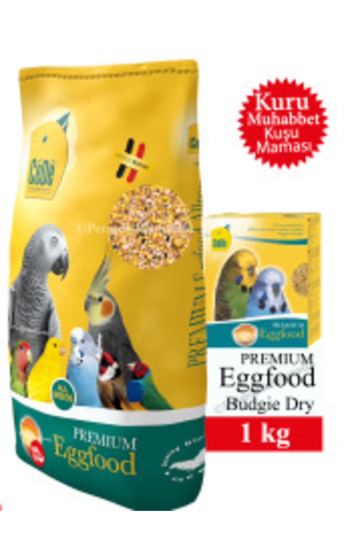 CeDe Eggfood Muhabbet Kuşu Mama 1 Kg